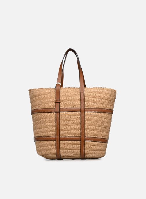 Pieces Paniers PCKIRSTINE SHOPPER femme beige