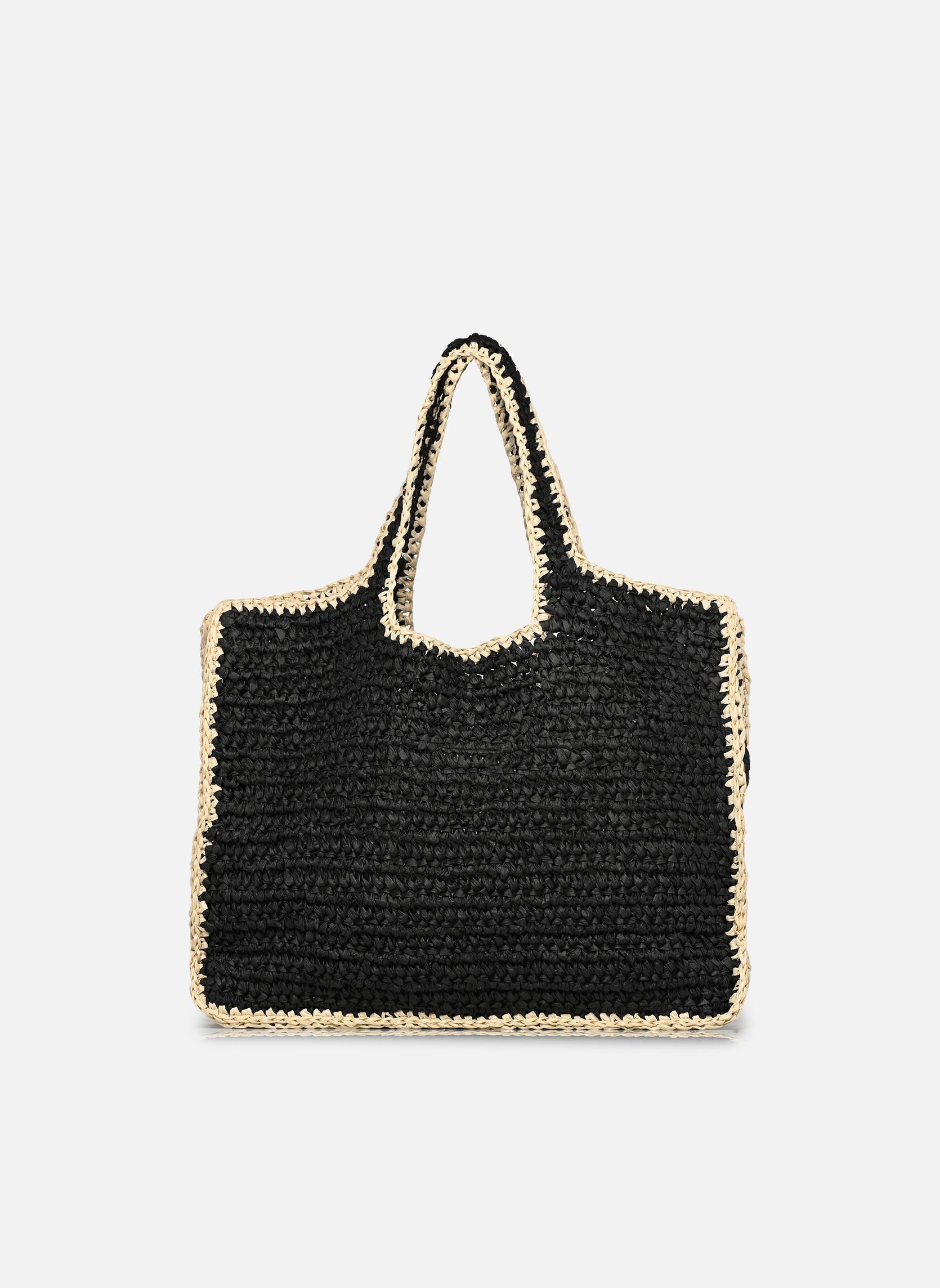 Manden PCLYDIA CONTRAST SHOPPER dames zwart Pieces Manden PCLYDIA CONTRAST SHOPPER dames zwart BLACK