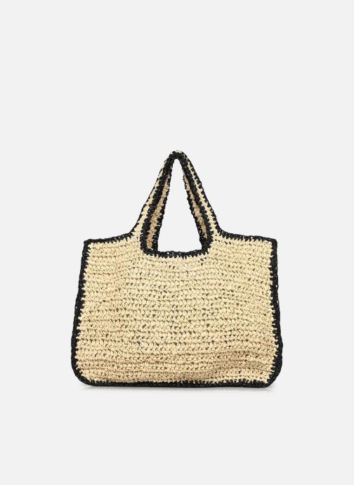 Pieces Paniers PCLYDIA CONTRAST SHOPPER femme beige