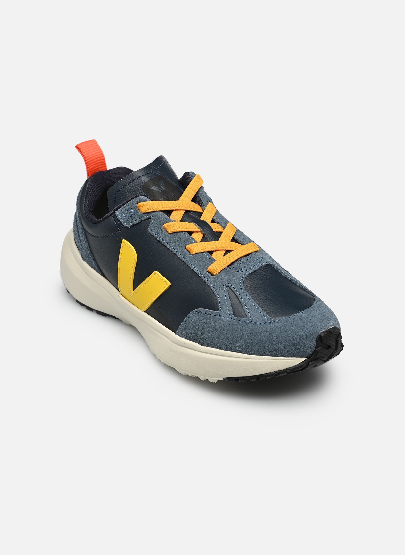 Baskets Small Canary Light O.T Leather - Lacets garçon bleu Veja Baskets Small Canary Light O.T Leather - Lacets garçon bleu NAUTICO_TONIC_CALIFORNIA