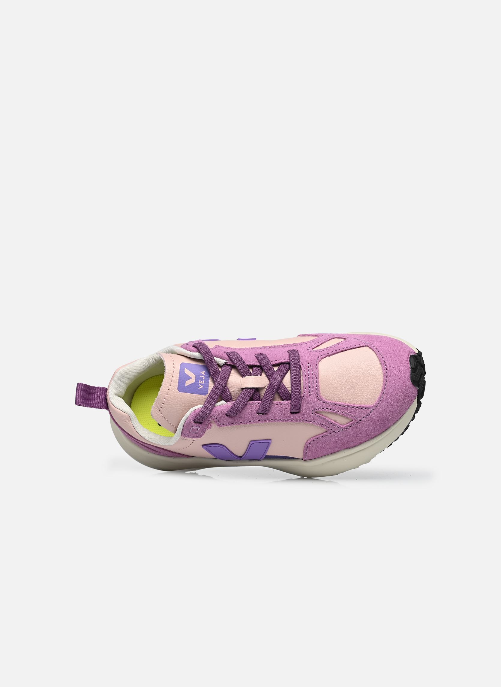 Baskets Small Canary Light O.T Leather - Lacets fille rose Veja Baskets Small Canary Light O.T Leather - Lacets fille rose PETALE_JOKER_MULBERRY