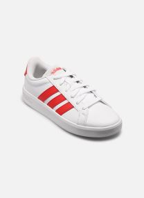 Baskets GRAND COURT 3.0 J garçon blanc