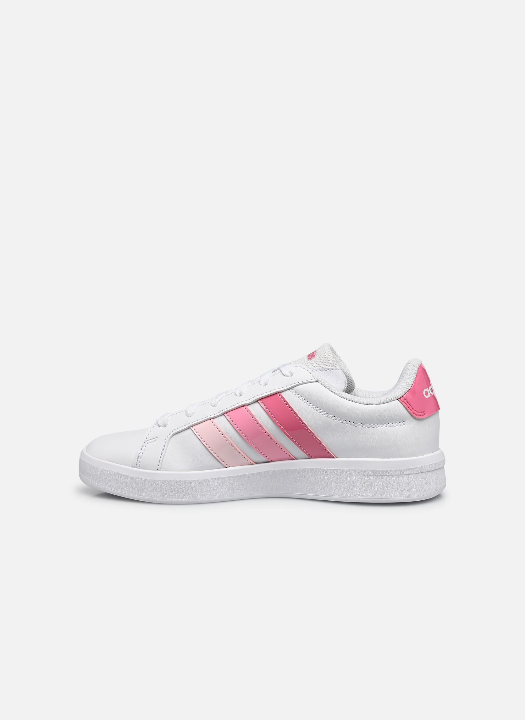 Baskets GRAND COURT 3.0 J fille blanc adidas sportswear Baskets GRAND COURT 3.0 J fille blanc FTWWHT/PNKFUS/BLIPNK