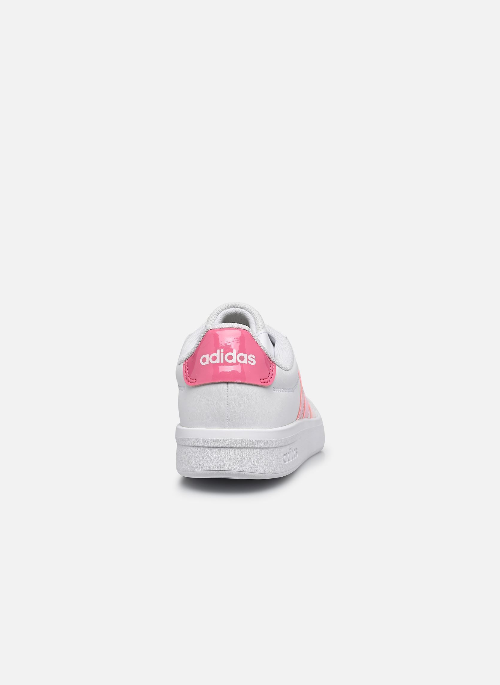 Baskets GRAND COURT 3.0 J fille blanc adidas sportswear Baskets GRAND COURT 3.0 J fille blanc FTWWHT/PNKFUS/BLIPNK