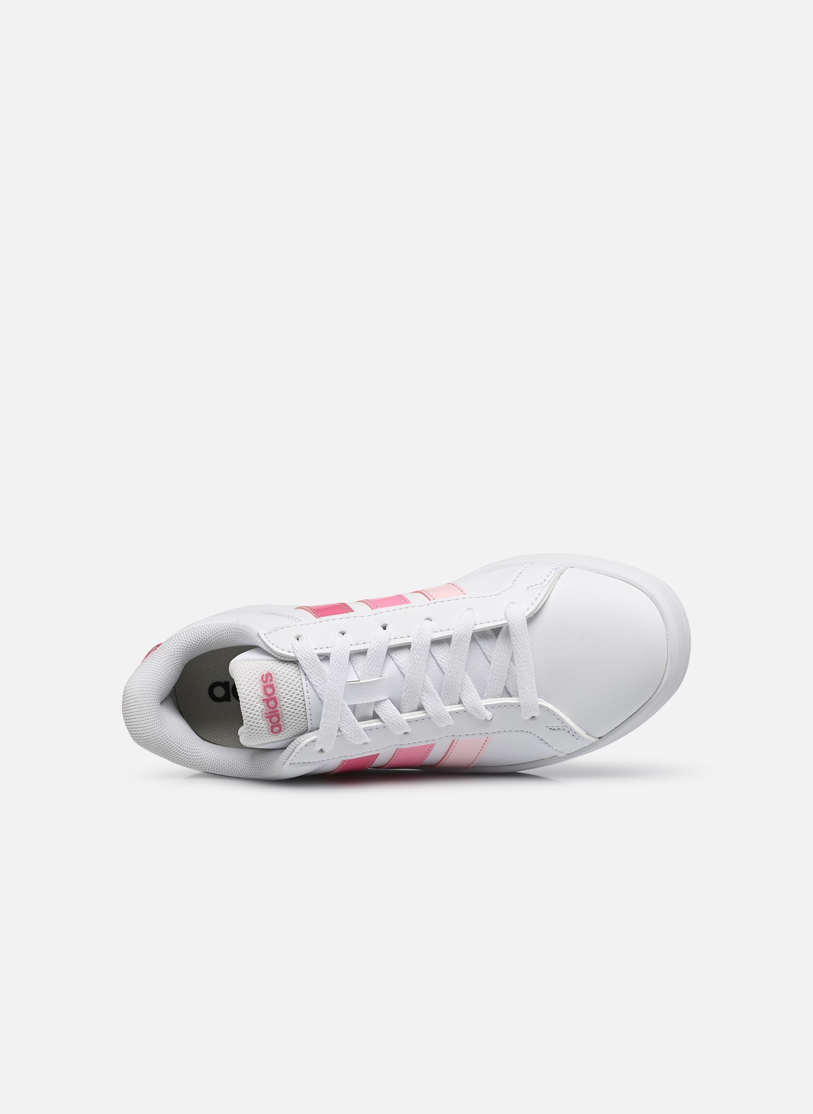 Baskets GRAND COURT 3.0 J fille blanc adidas sportswear Baskets GRAND COURT 3.0 J fille blanc FTWWHT/PNKFUS/BLIPNK