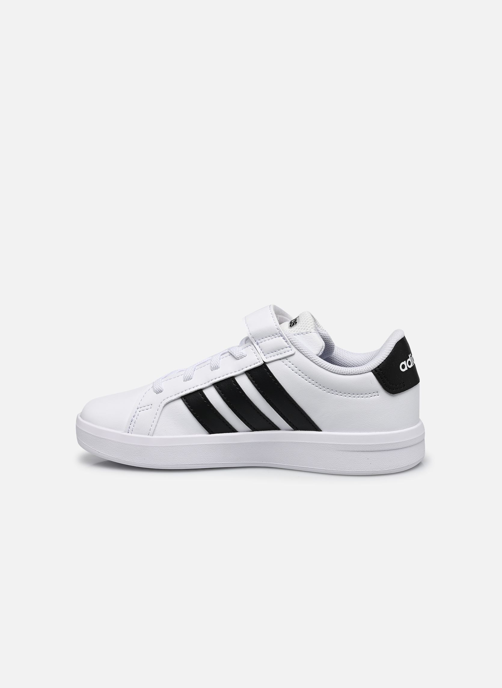 Baskets GRAND COURT 3.0 EL garçon blanc adidas sportswear Baskets GRAND COURT 3.0 EL garçon blanc FTWWHT/CBLACK/FTWWHT