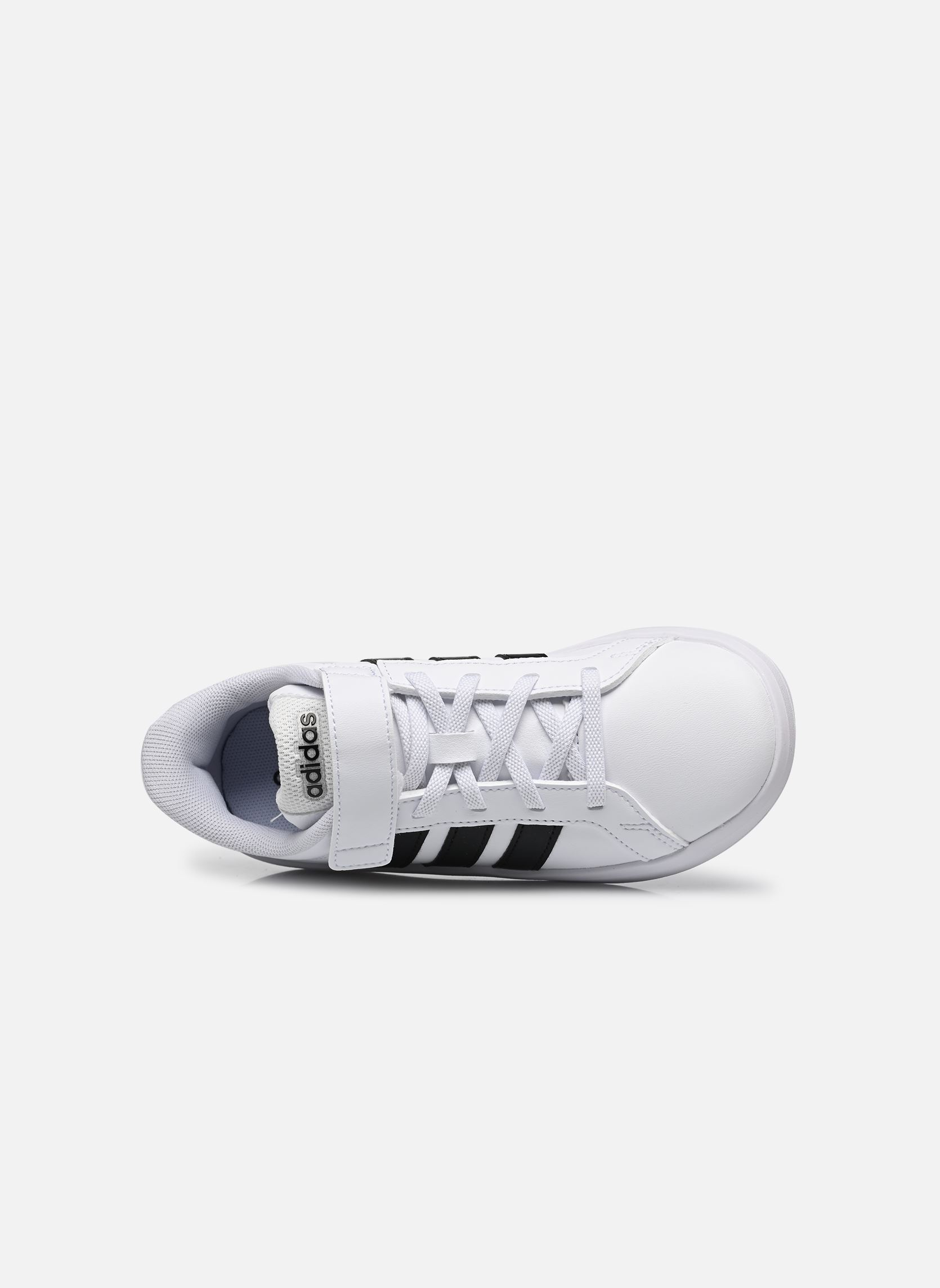 Baskets GRAND COURT 3.0 EL garçon blanc adidas sportswear Baskets GRAND COURT 3.0 EL garçon blanc FTWWHT/CBLACK/FTWWHT