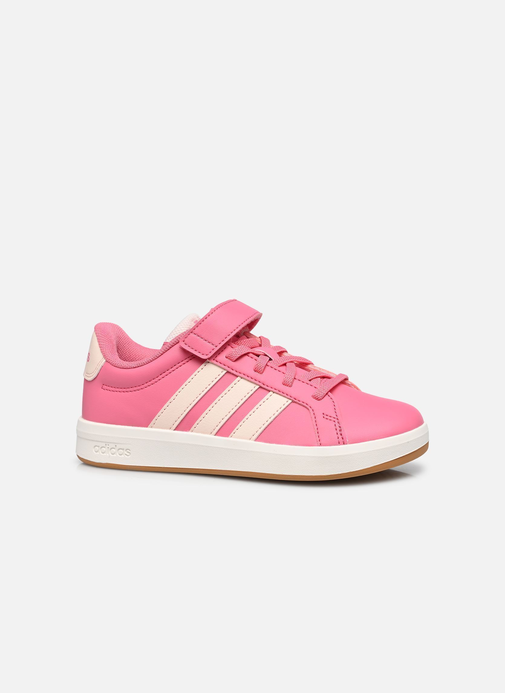 Sneaker GRAND COURT 3.0 EL mädchen rosa adidas sportswear Sneaker GRAND COURT 3.0 EL mädchen rosa PNKFUS/WONQUA/OWHITE