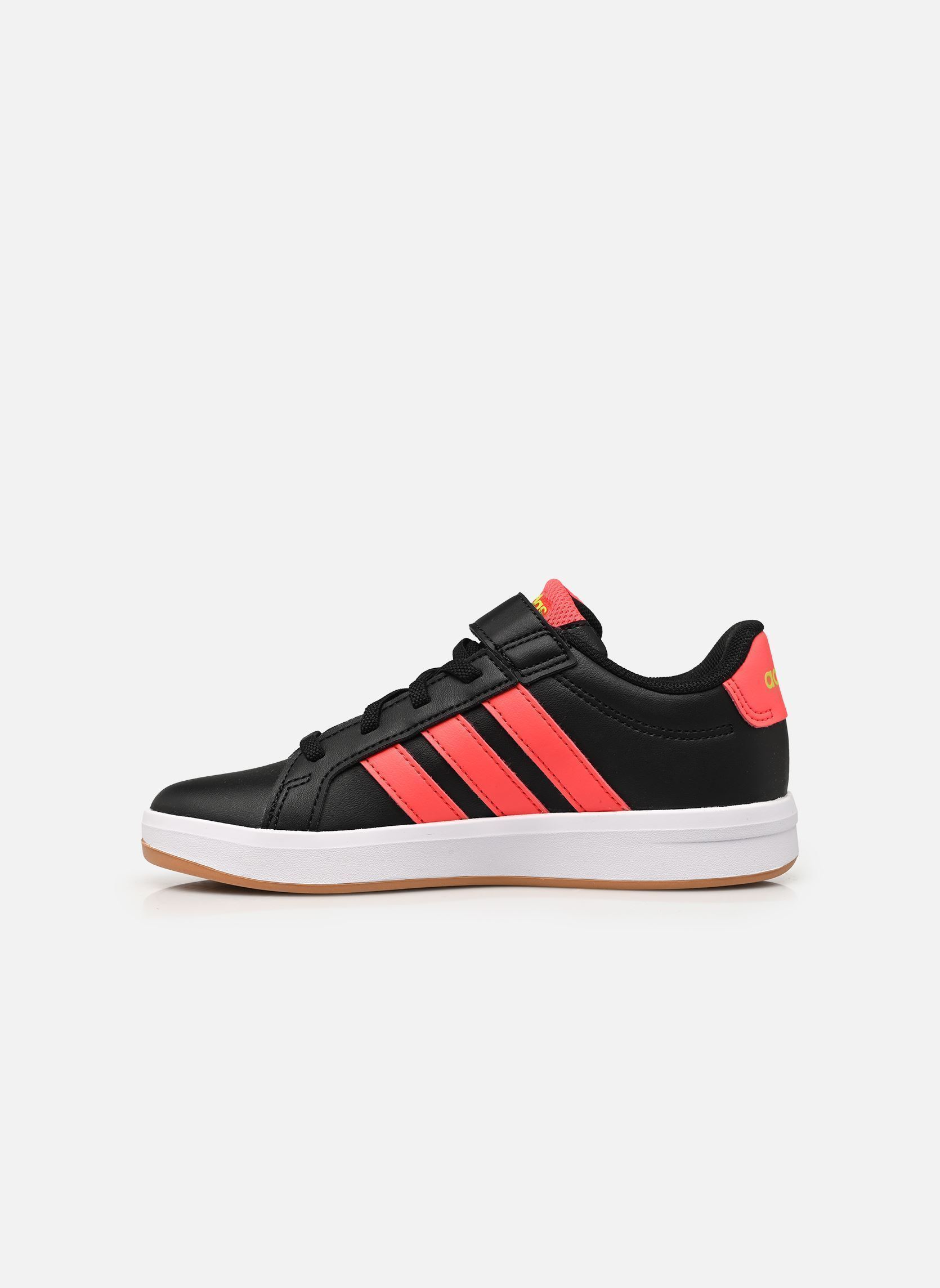Baskets GRAND COURT 3.0 EL garçon noir adidas sportswear Baskets GRAND COURT 3.0 EL garçon noir CBLACK/LUCRED/LUCLEM