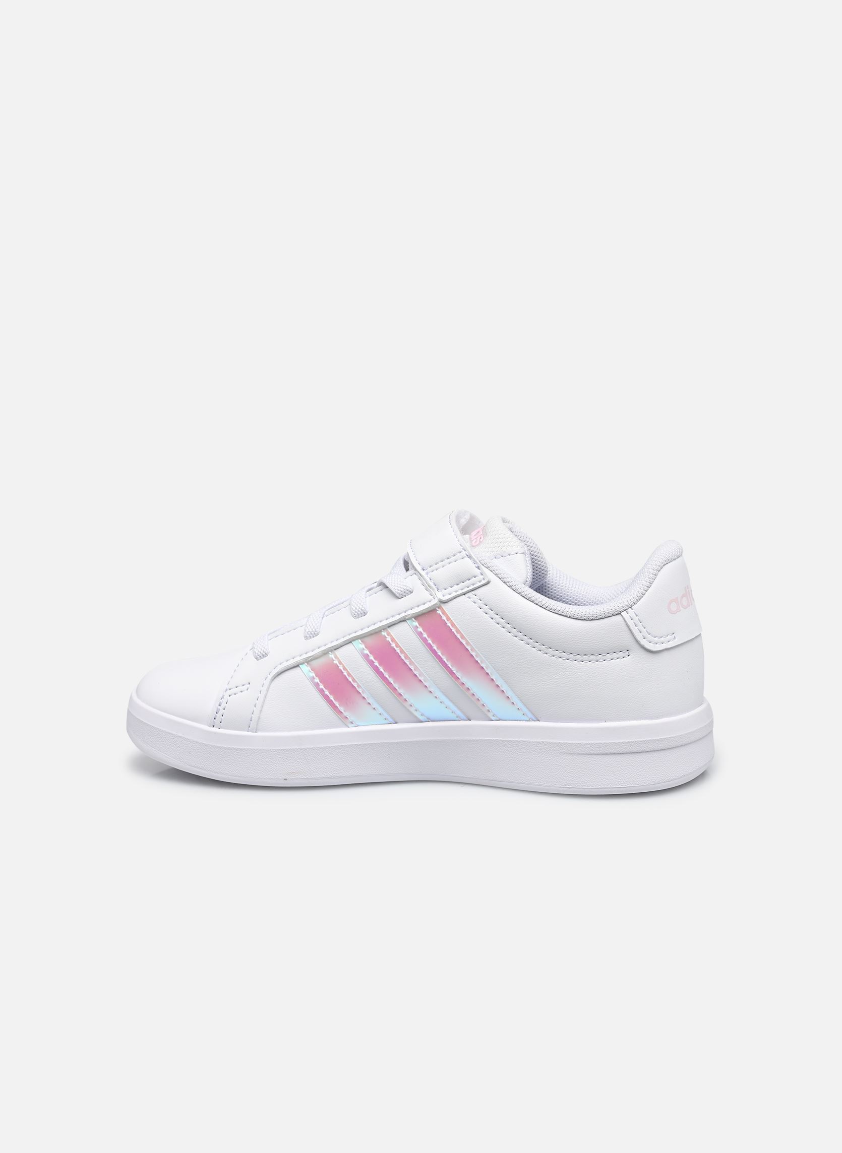 Baskets GRAND COURT 3.0 EL fille blanc adidas sportswear Baskets GRAND COURT 3.0 EL fille blanc FTWWHT/IRIDES/FTWWHT