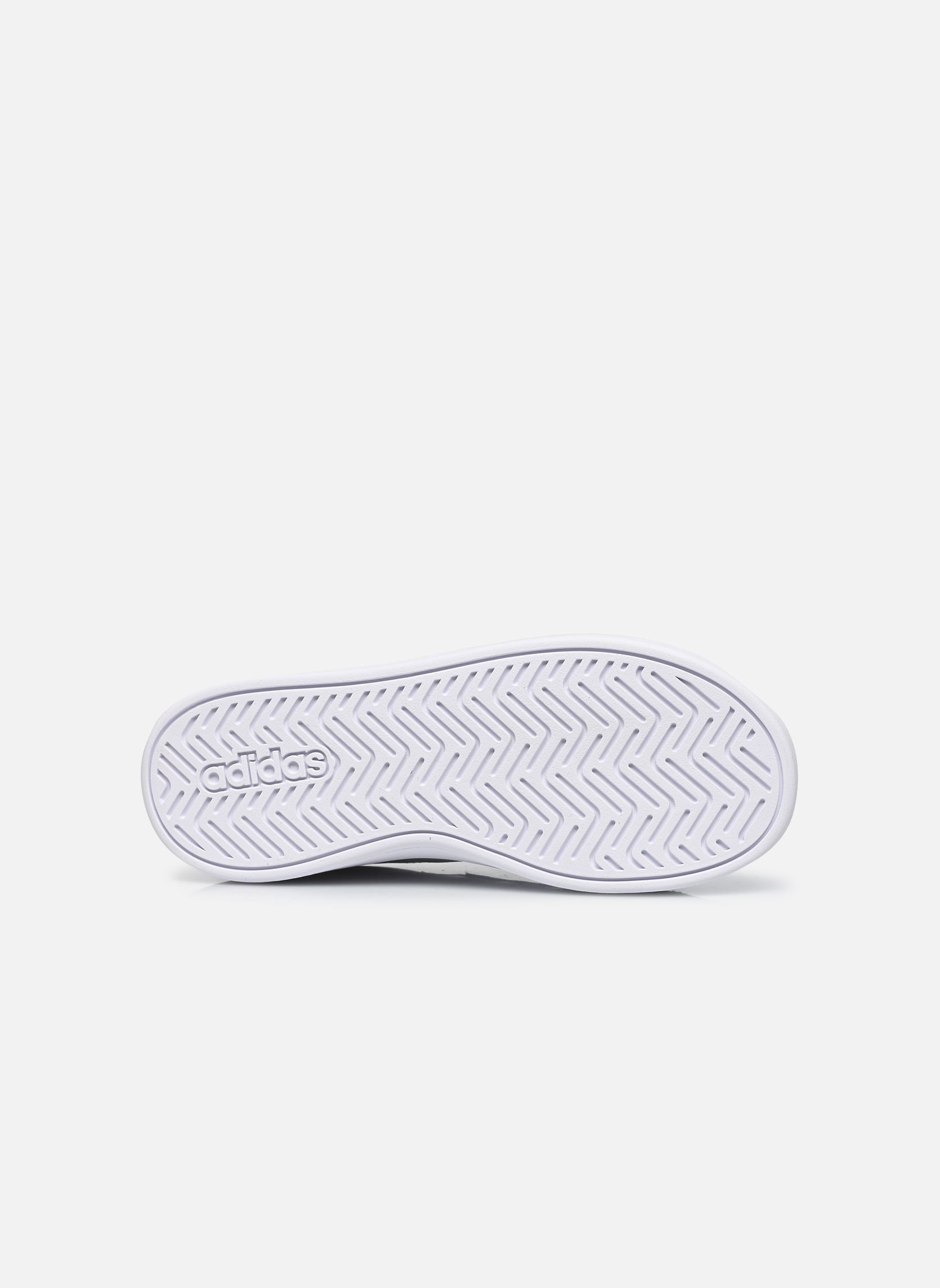 Baskets GRAND COURT 3.0 EL fille blanc adidas sportswear Baskets GRAND COURT 3.0 EL fille blanc FTWWHT/IRIDES/FTWWHT