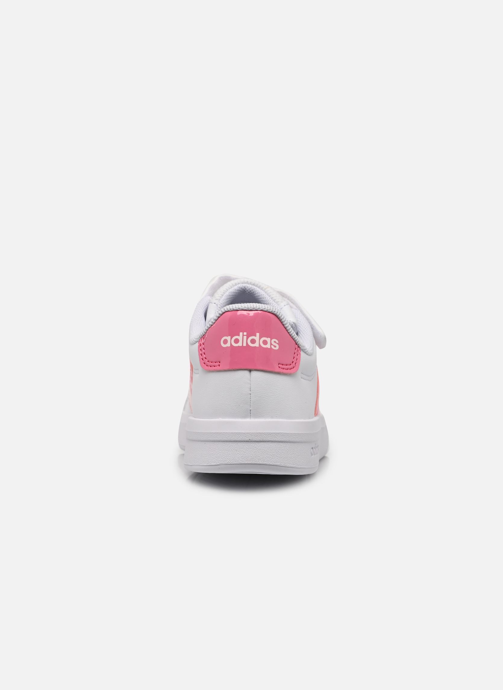 Baskets GRAND COURT 3.0 EL fille blanc adidas sportswear Baskets GRAND COURT 3.0 EL fille blanc FTWWHT/PNKFUS/BLIPNK