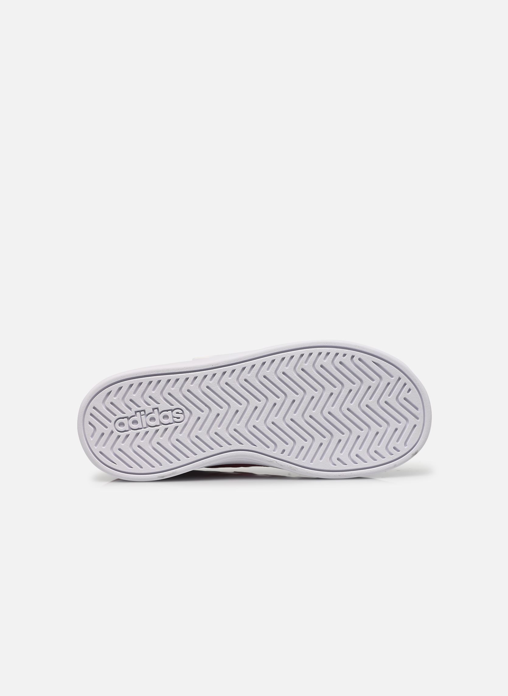 Baskets GRAND COURT 3.0 EL fille blanc adidas sportswear Baskets GRAND COURT 3.0 EL fille blanc FTWWHT/PNKFUS/BLIPNK