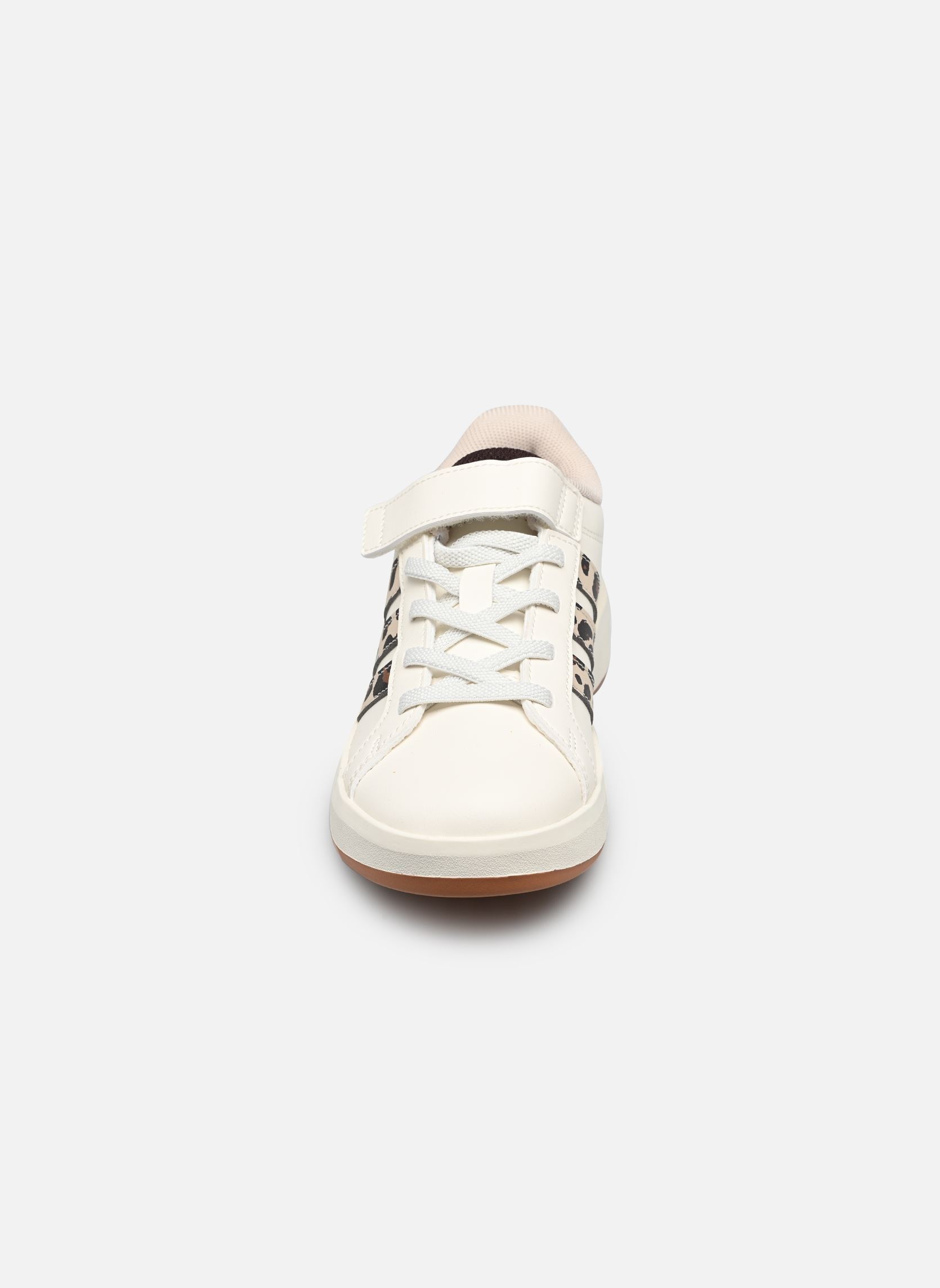 Sneaker GRAND COURT 3.0 EL mädchen weiß adidas sportswear Sneaker GRAND COURT 3.0 EL mädchen weiß CWHITE/CRLI/AUCO