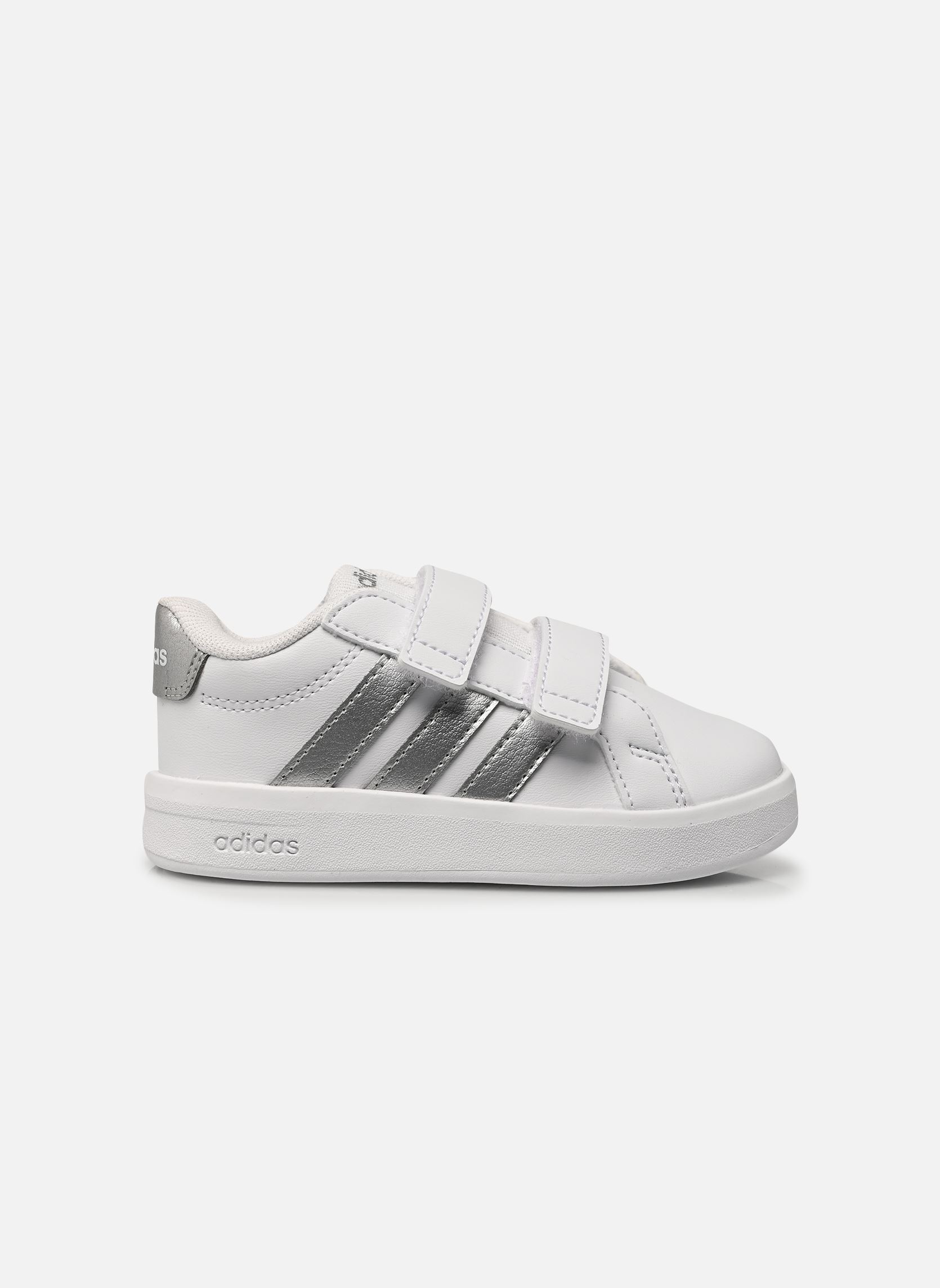 Baskets GRAND COURT 3.0 CF fille blanc adidas sportswear Baskets GRAND COURT 3.0 CF fille blanc FTWWHT/SILVMT/SILVMT