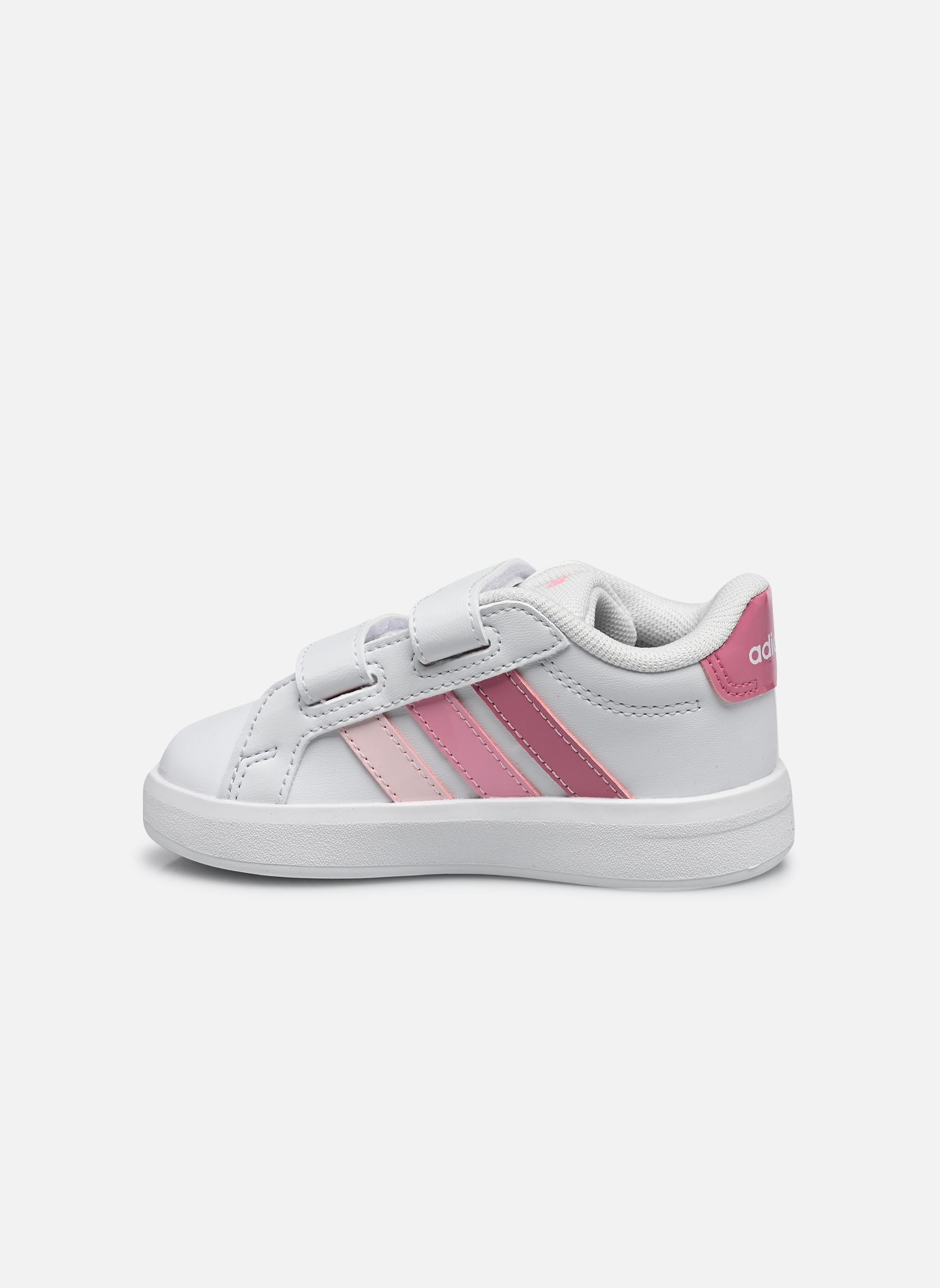 Sneakers GRAND COURT 3.0 CF meisjes wit adidas sportswear Sneakers GRAND COURT 3.0 CF meisjes wit FTWWHT/PNKFUS/BLIPNK
