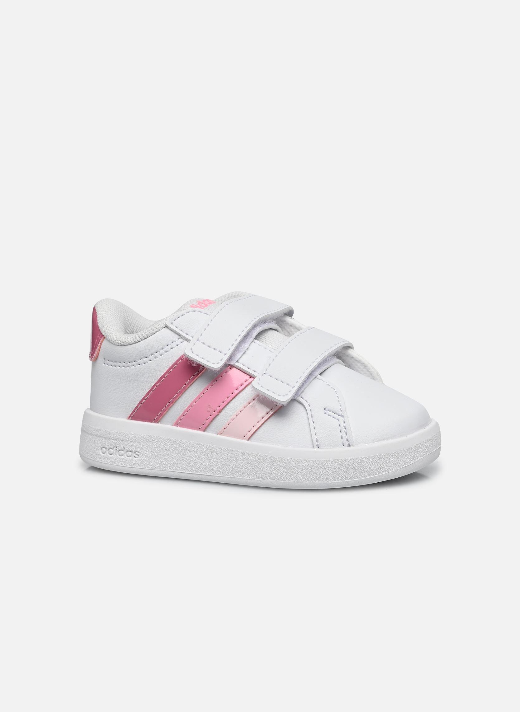 Sneakers GRAND COURT 3.0 CF meisjes wit adidas sportswear Sneakers GRAND COURT 3.0 CF meisjes wit FTWWHT/PNKFUS/BLIPNK