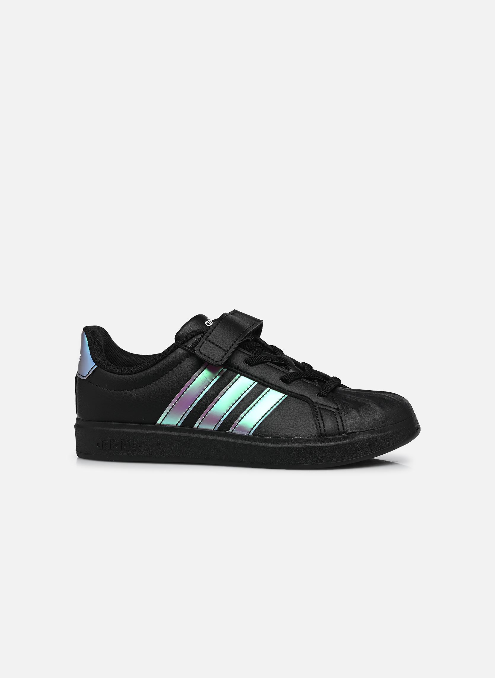 Baskets STREETTALK EL C fille noir adidas sportswear Baskets STREETTALK EL C fille noir CBLACK/IRIDES/FTWWHT