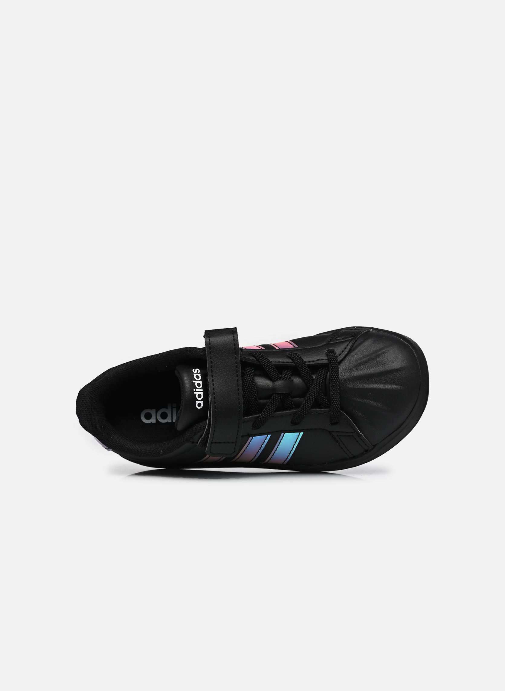 Baskets STREETTALK EL C fille noir adidas sportswear Baskets STREETTALK EL C fille noir CBLACK/IRIDES/FTWWHT
