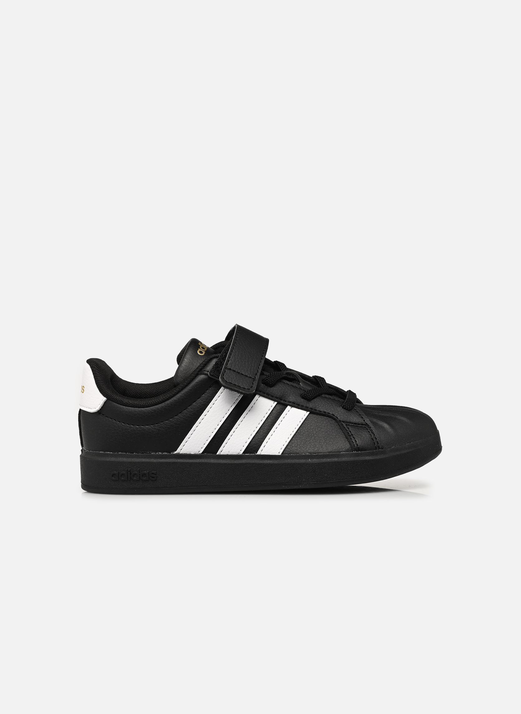 Baskets STREETTALK EL C garçon noir adidas sportswear Baskets STREETTALK EL C garçon noir CBLACK/FTWWHT/GOLDMT
