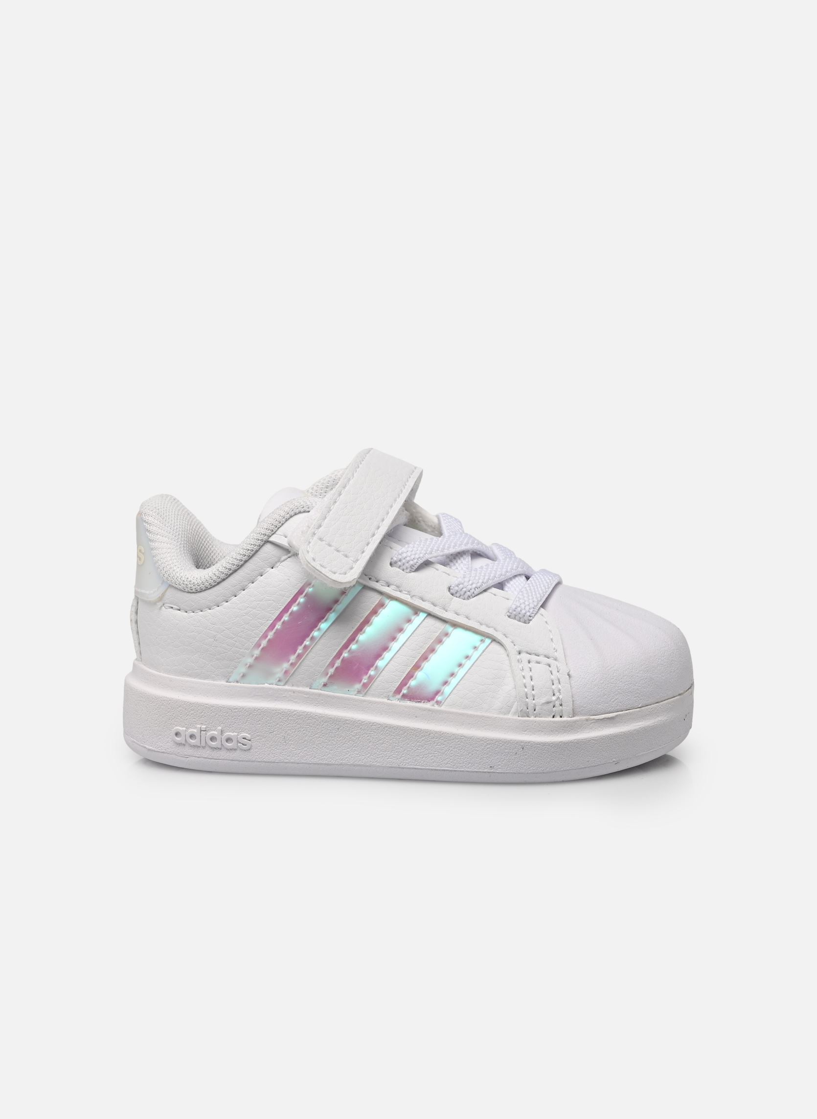 Baskets STREETTALK EL I fille blanc adidas sportswear Baskets STREETTALK EL I fille blanc FTWWHT/IRIDES/CWHITE