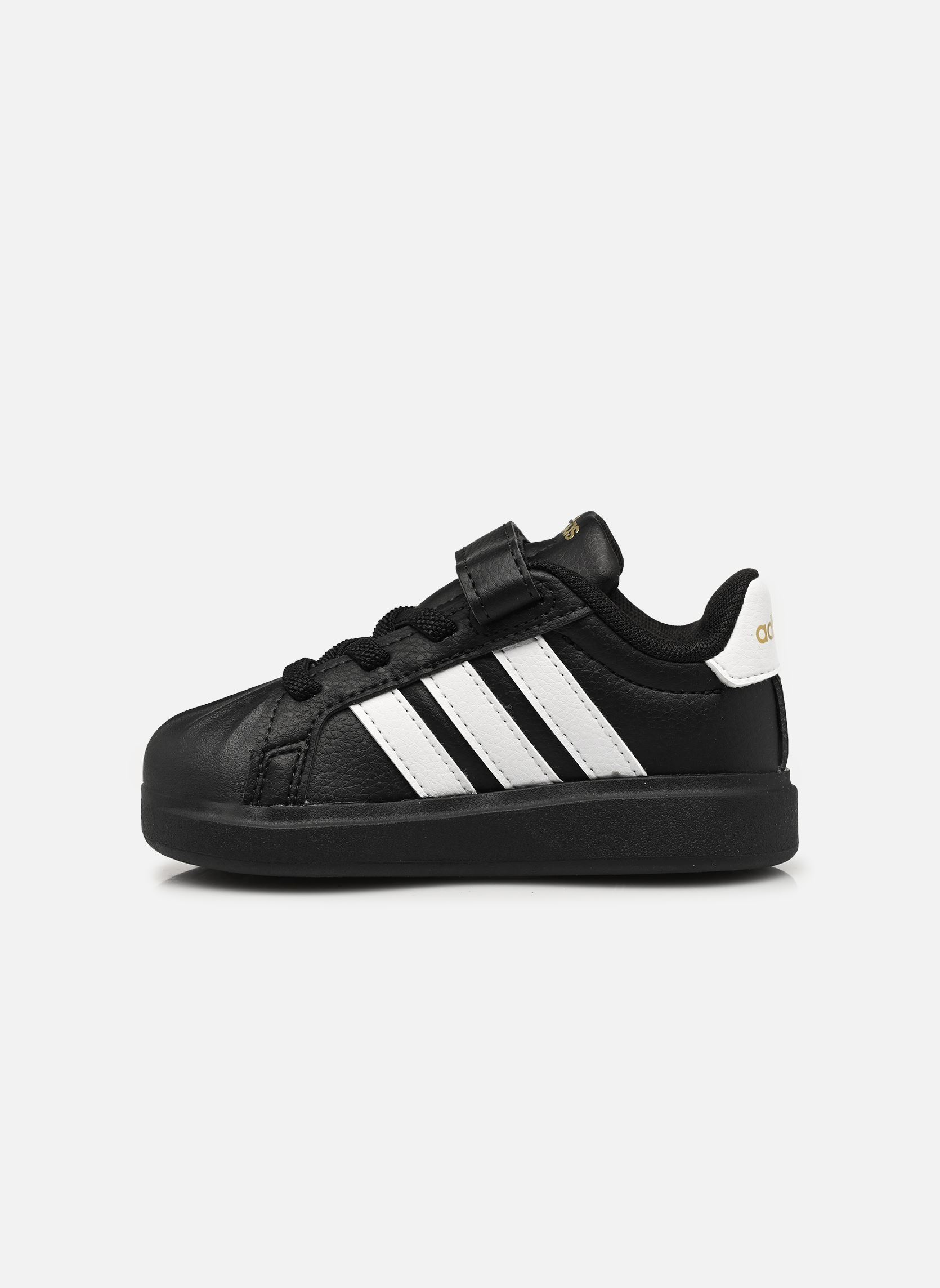 Baskets STREETTALK EL I garçon noir adidas sportswear Baskets STREETTALK EL I garçon noir CBLACK/FTWWHT/GOLDMT