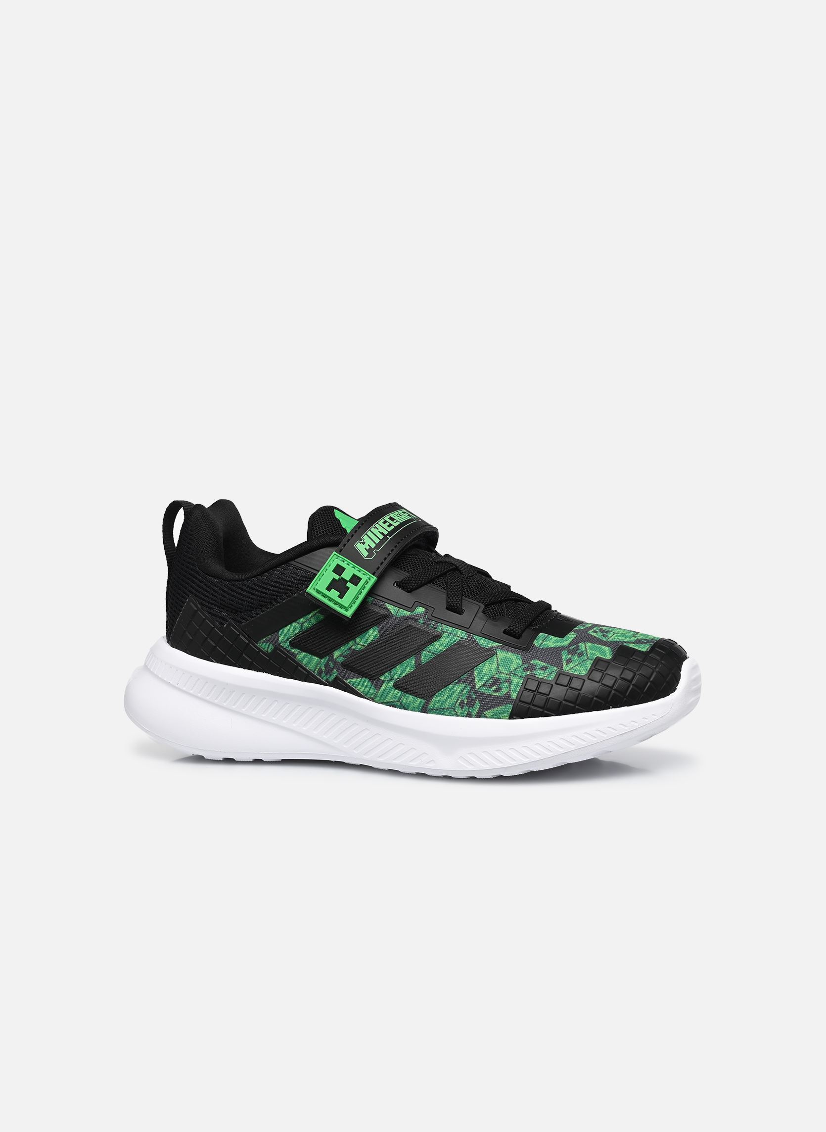 Sneaker MINECRAFT FORTARUN jungen schwarz adidas sportswear Sneaker MINECRAFT FORTARUN jungen schwarz CBLACK/CBLACK/FTWWHT