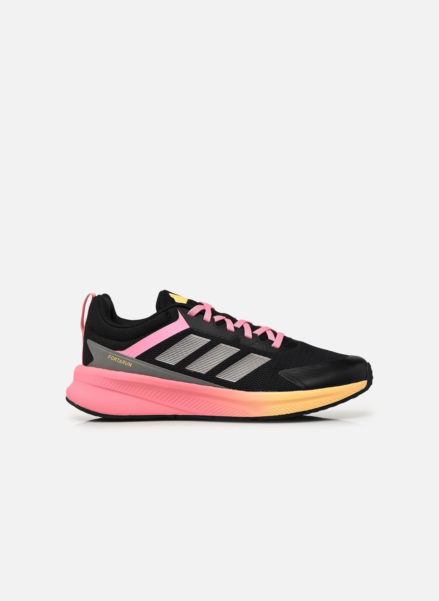 Baskets FortaRun 4.0 J fille noir adidas sportswear Baskets FortaRun 4.0 J fille noir CBLACK/IRONMT/BLIPNK