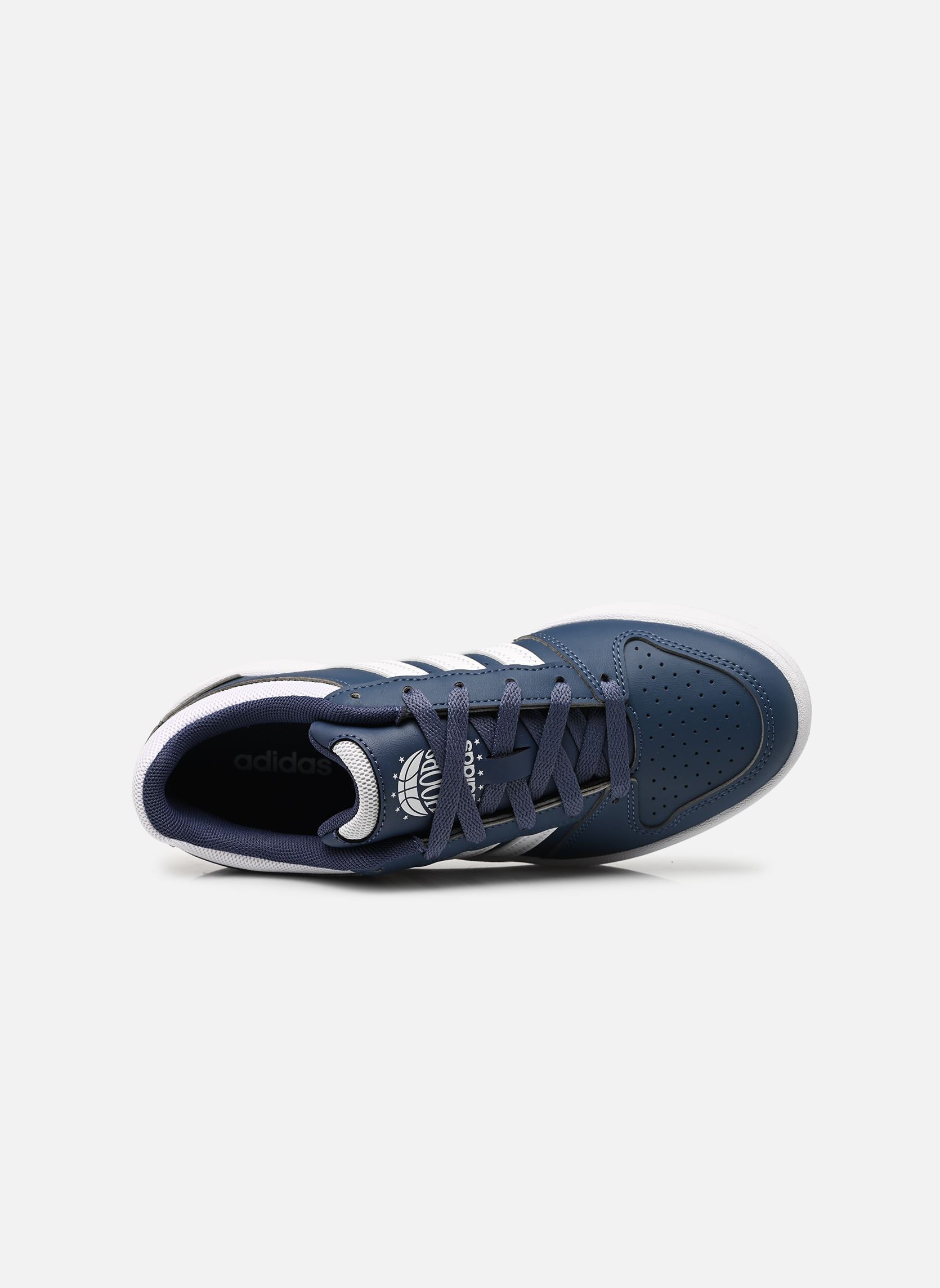 Baskets HOOPS CLASSIC J garçon bleu adidas sportswear Baskets HOOPS CLASSIC J garçon bleu PRLOIN/FTWWHT/PRLOIN