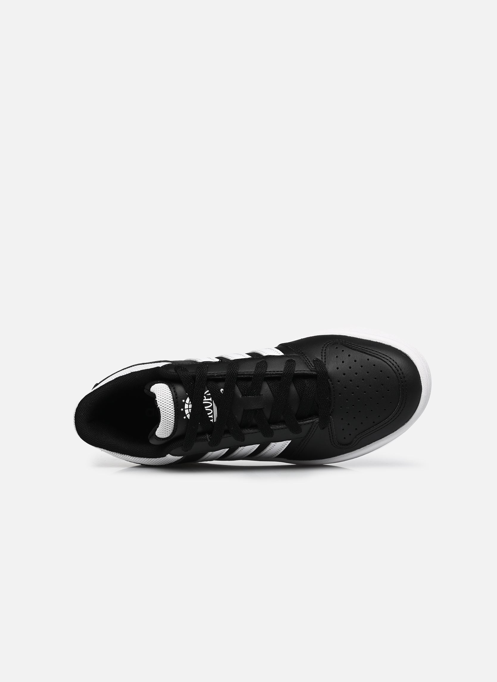 Baskets HOOPS CLASSIC J garçon noir adidas sportswear Baskets HOOPS CLASSIC J garçon noir CBLACK/FTWWHT/FTWWHT