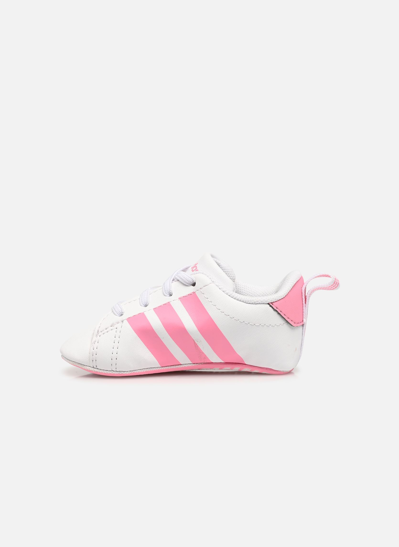 Cadeaux de naissances Grand Court Crib fille blanc adidas sportswear Cadeaux de naissances Grand Court Crib fille blanc FTWWHT/BLIPNK/FTWWHT
