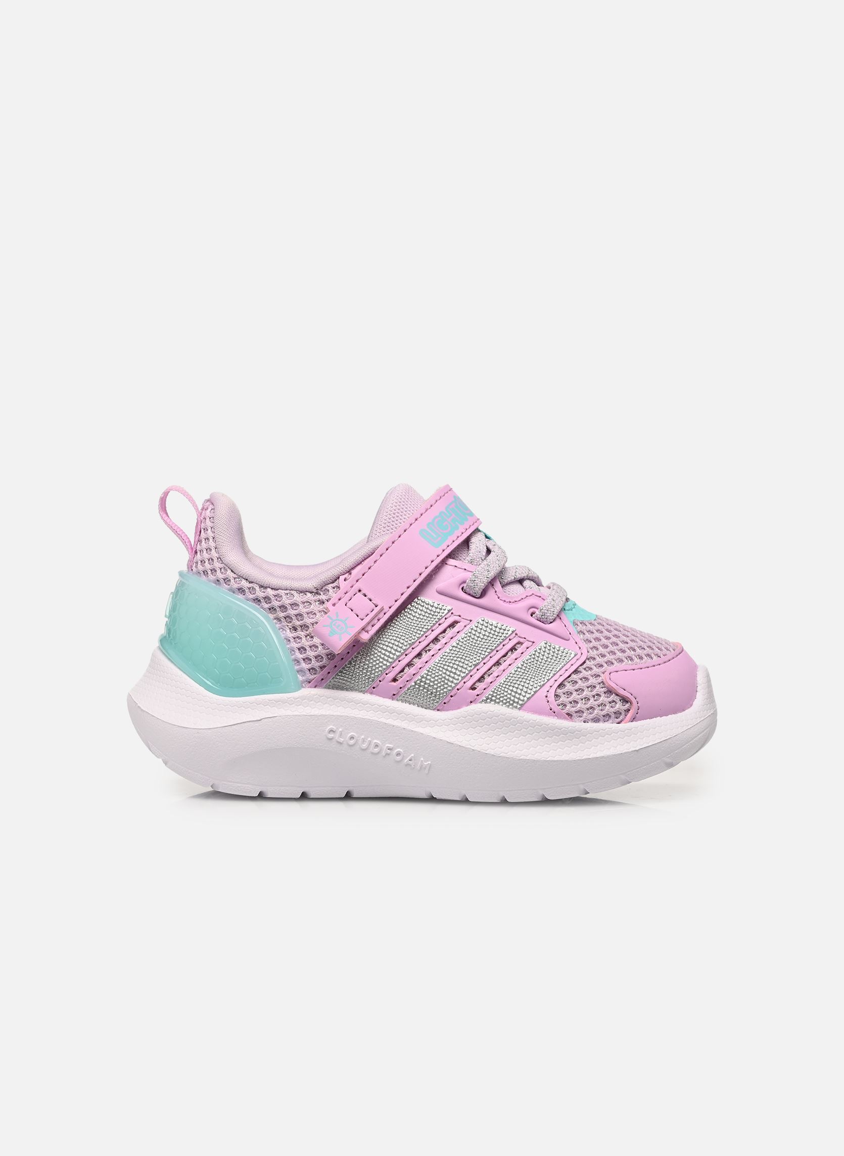 Niedrige Sneaker LIGHTORAMA RNR EL I mädchen rosa adidas sportswear Niedrige Sneaker LIGHTORAMA RNR EL I mädchen rosa ICELAV/SILVMT/FLAAQU