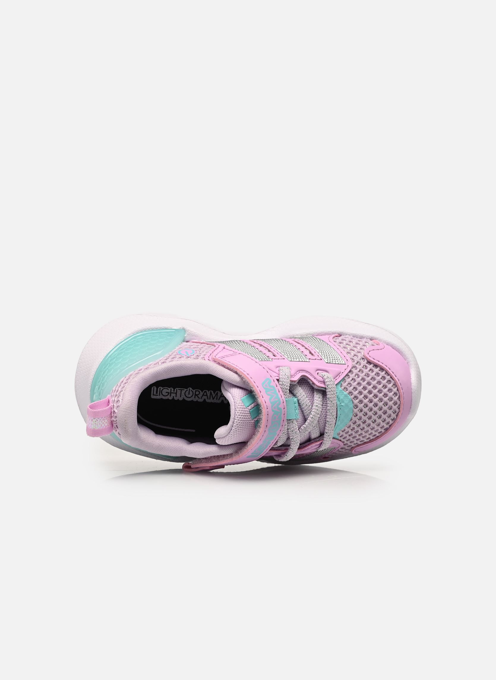 Niedrige Sneaker LIGHTORAMA RNR EL I mädchen rosa adidas sportswear Niedrige Sneaker LIGHTORAMA RNR EL I mädchen rosa ICELAV/SILVMT/FLAAQU