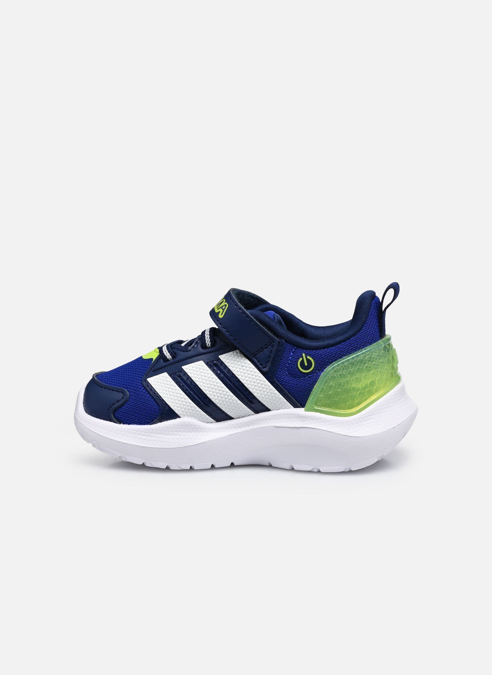 Baskets basses LIGHTORAMA RNR EL I garçon bleu adidas sportswear Baskets basses LIGHTORAMA RNR EL I garçon bleu LUCBLU/FTWWHT/SSLIME