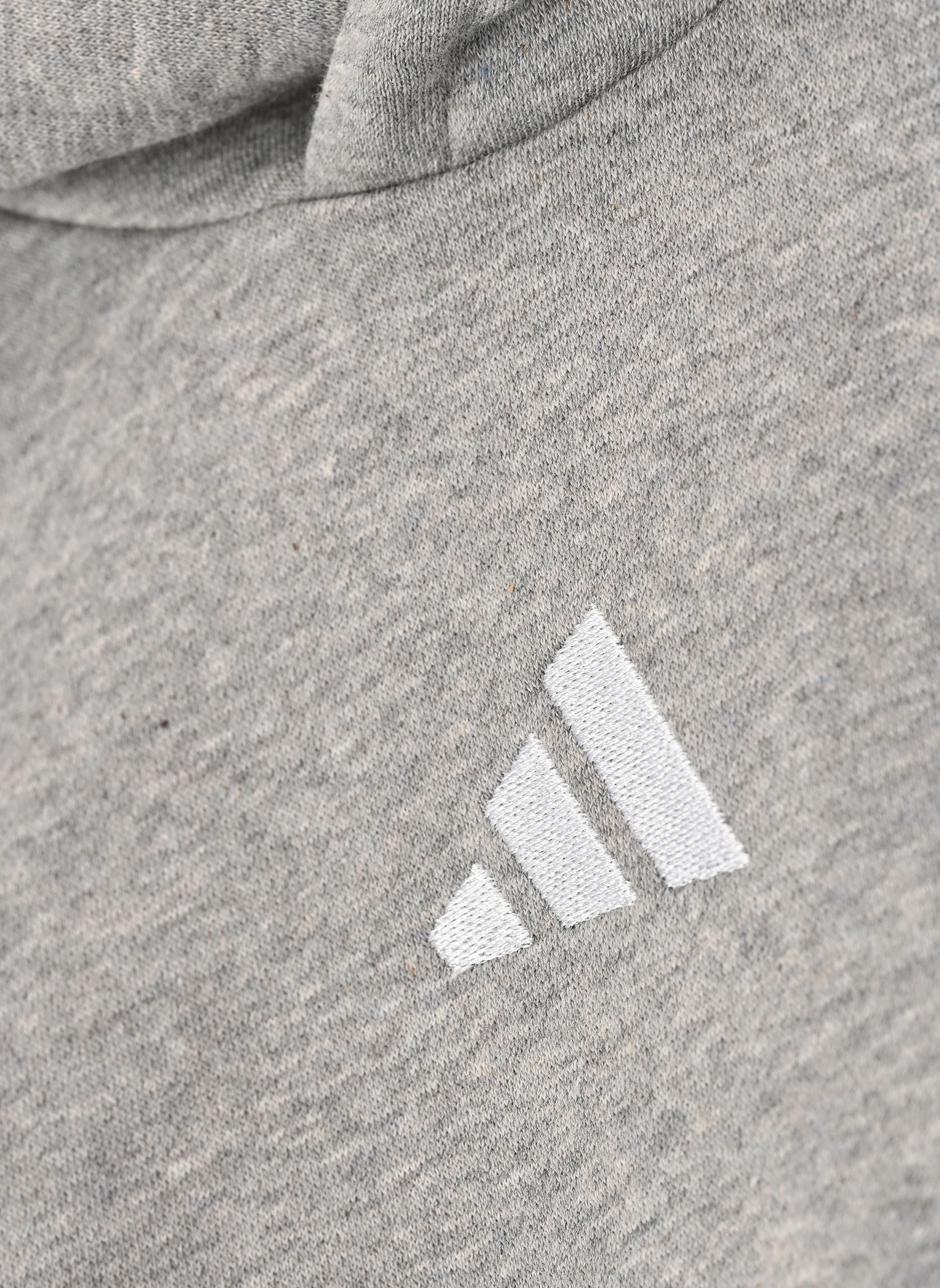 Kapuzenpullover J SL FL HD 225 grau adidas sportswear Kapuzenpullover J SL FL HD 225 grau MGREYH/WHITE