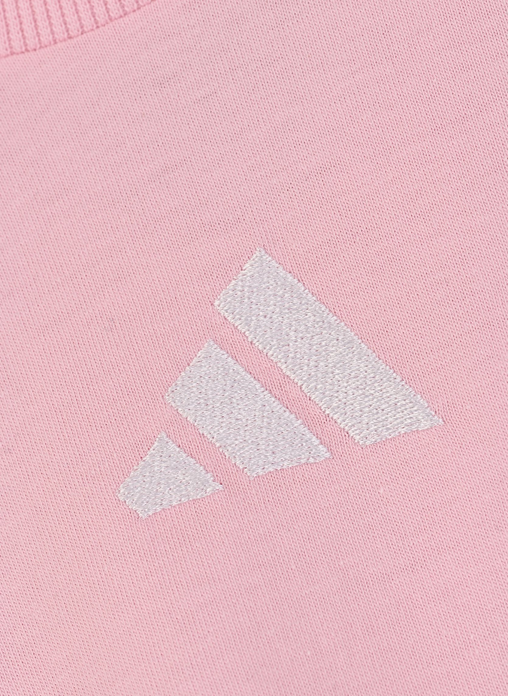 Kurzarm-T-Shirts J SL TEE 160 rosa adidas sportswear Kurzarm-T-Shirts J SL TEE 160 rosa CLPINK/WHITE