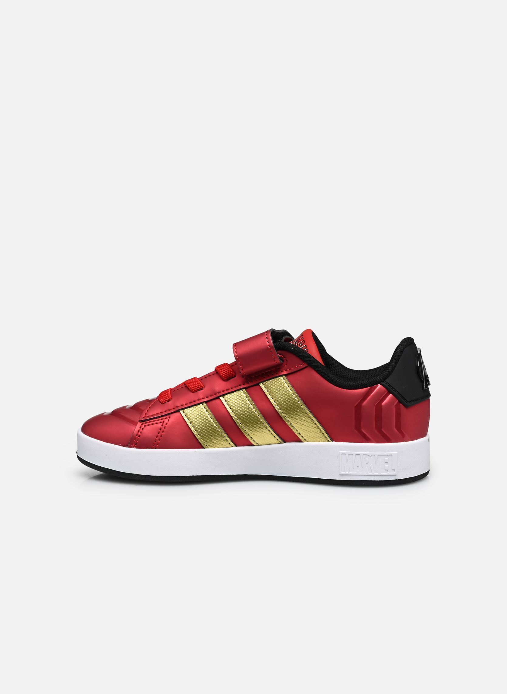 Niedrige Sneaker GRAND COURT IRON MA jungen rot adidas sportswear Niedrige Sneaker GRAND COURT IRON MA jungen rot BETSCA/MAGOLD/CBLACK