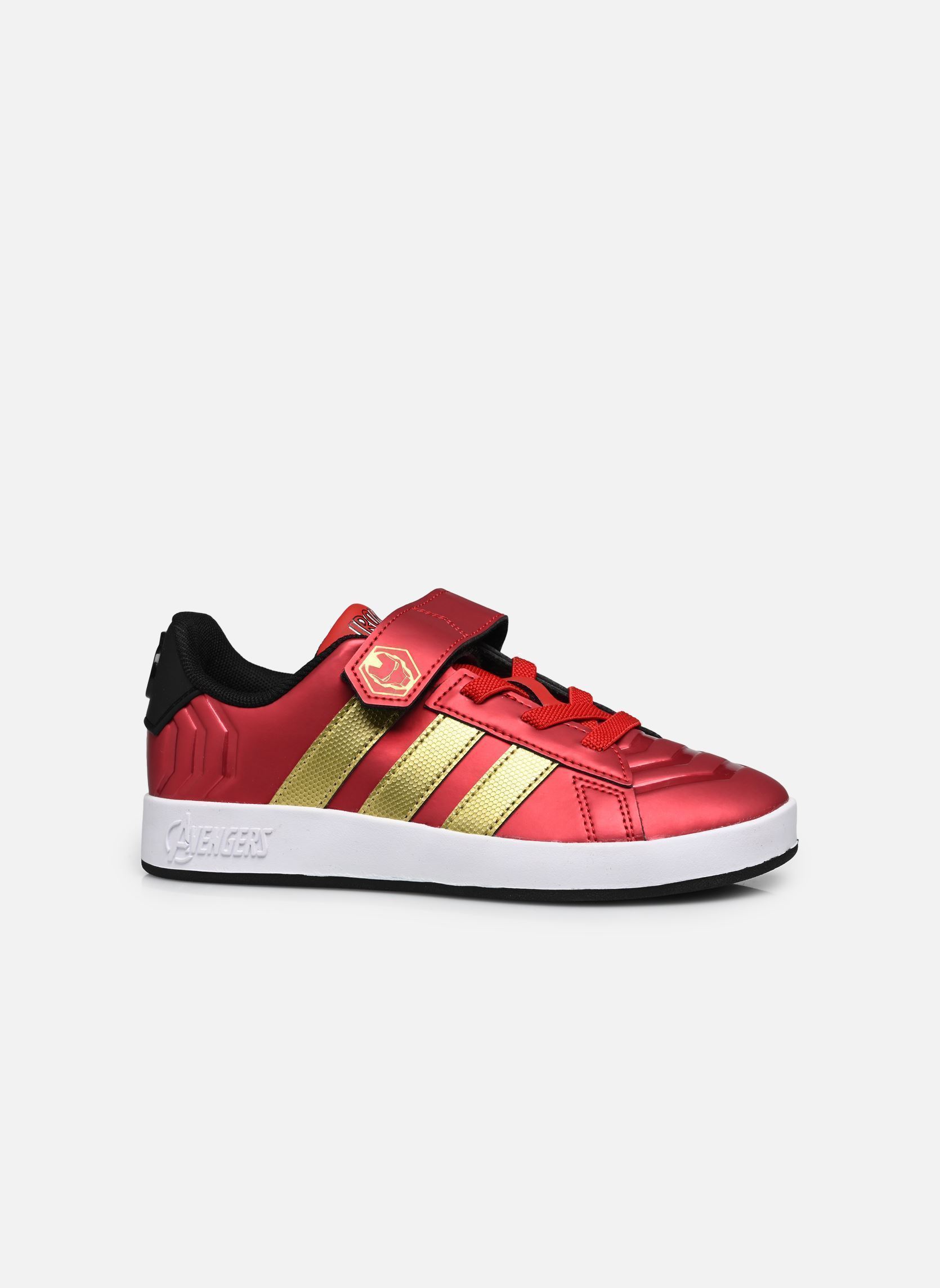 Niedrige Sneaker GRAND COURT IRON MA jungen rot adidas sportswear Niedrige Sneaker GRAND COURT IRON MA jungen rot BETSCA/MAGOLD/CBLACK