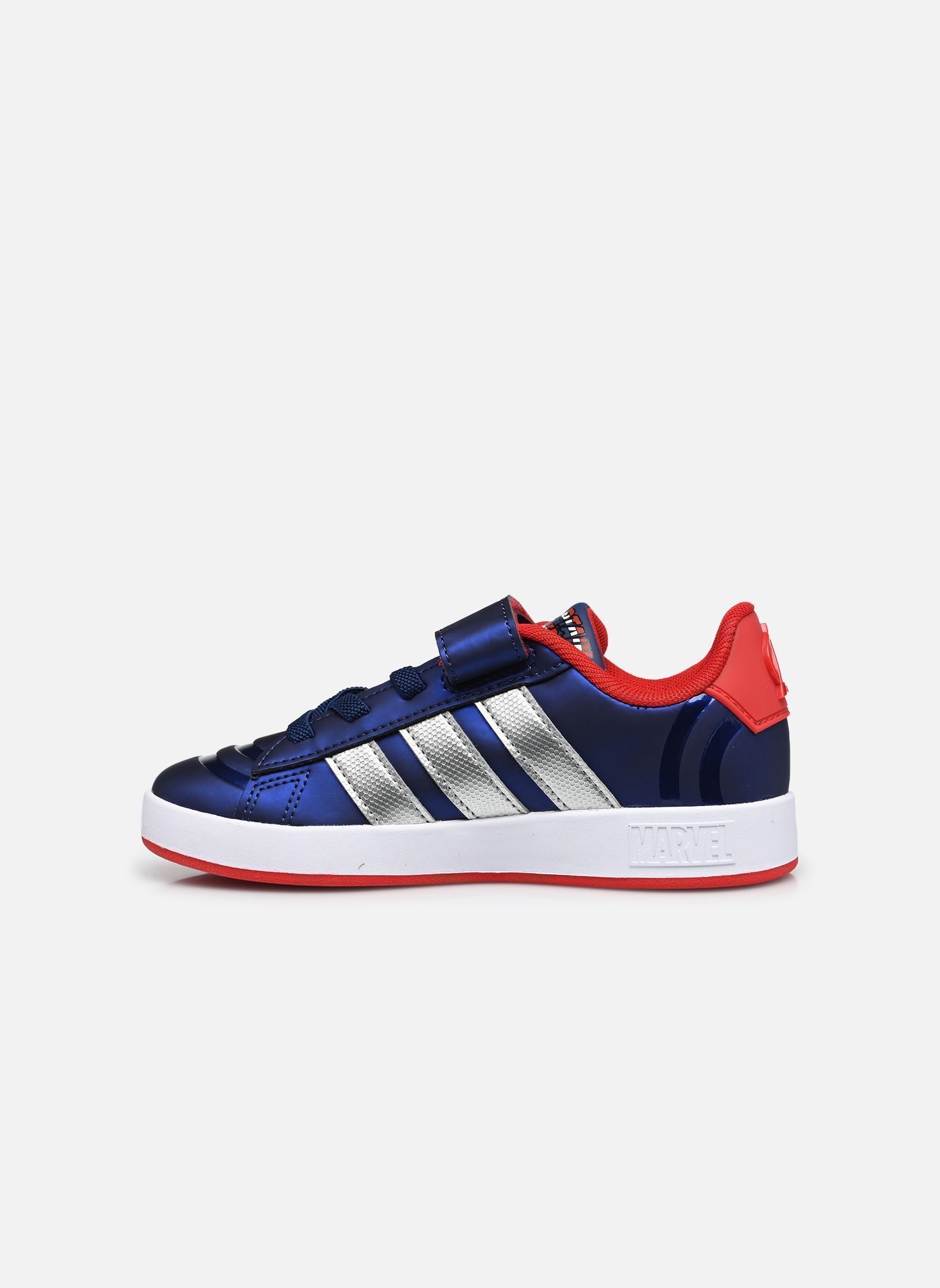 Niedrige Sneaker GRAND COURT CAPT AM jungen blau adidas sportswear Niedrige Sneaker GRAND COURT CAPT AM jungen blau DKBLUE/MSILVE/BETSCA
