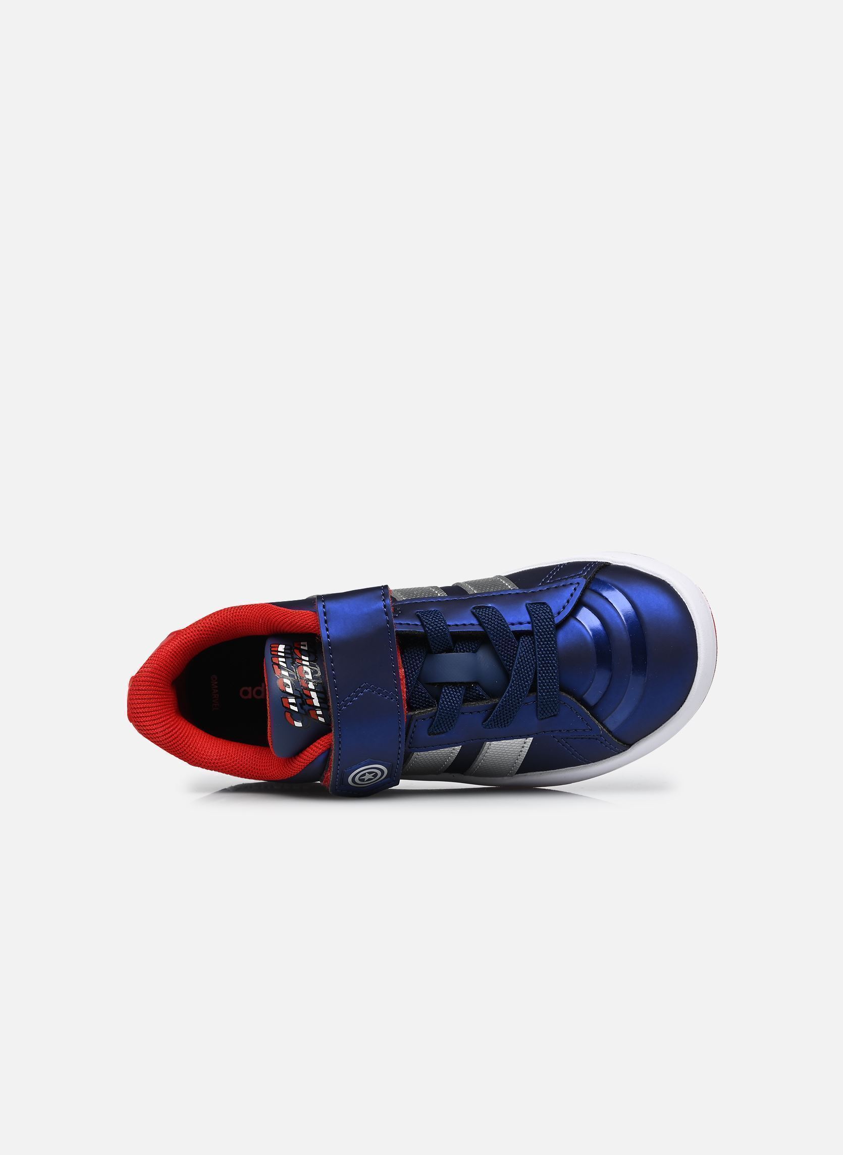 Niedrige Sneaker GRAND COURT CAPT AM jungen blau adidas sportswear Niedrige Sneaker GRAND COURT CAPT AM jungen blau DKBLUE/MSILVE/BETSCA