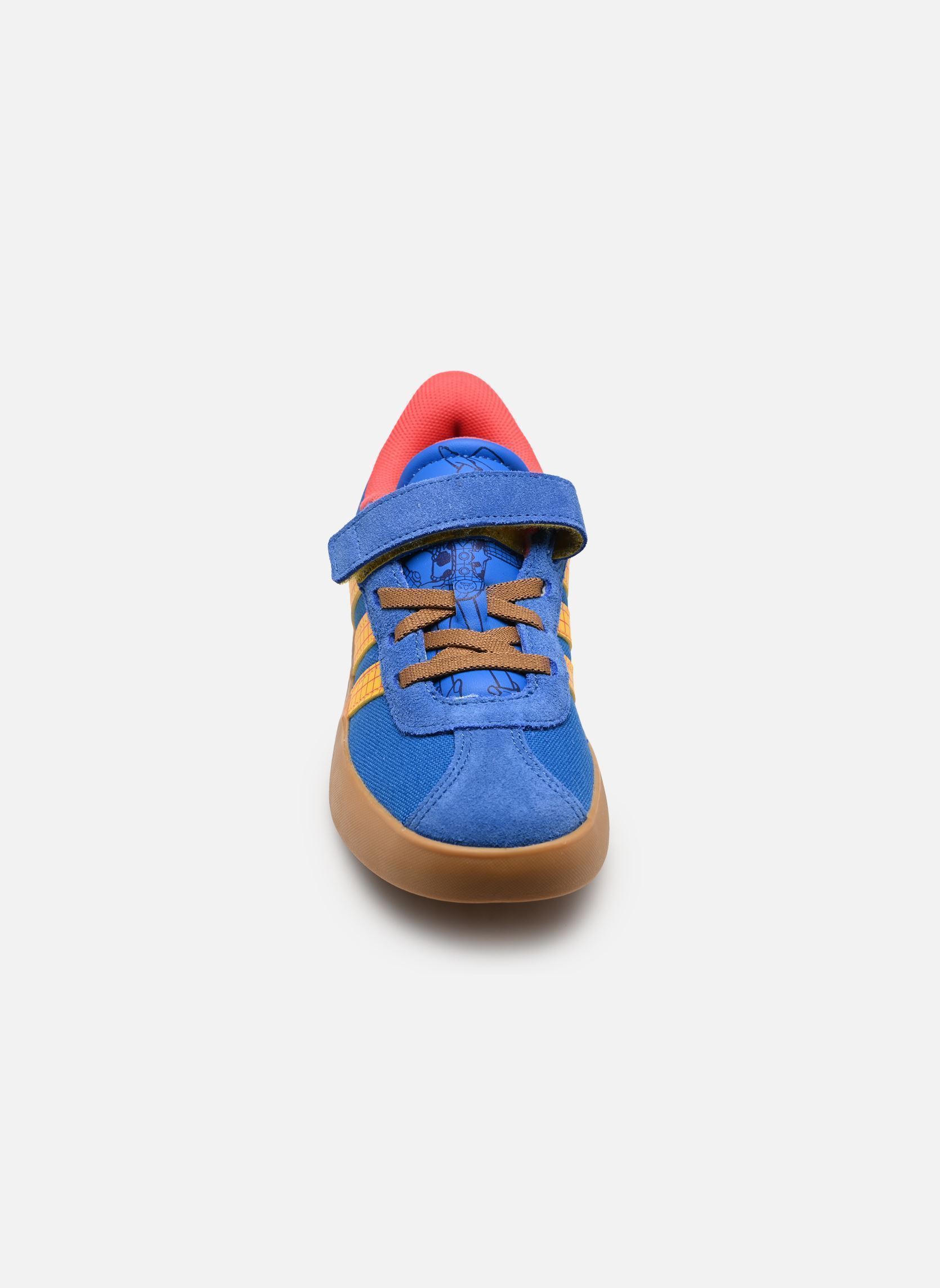 Baskets VL COURT WOODY EL C garçon bleu adidas sportswear Baskets VL COURT WOODY EL C garçon bleu BROYAL/BOGOLD/SELURE