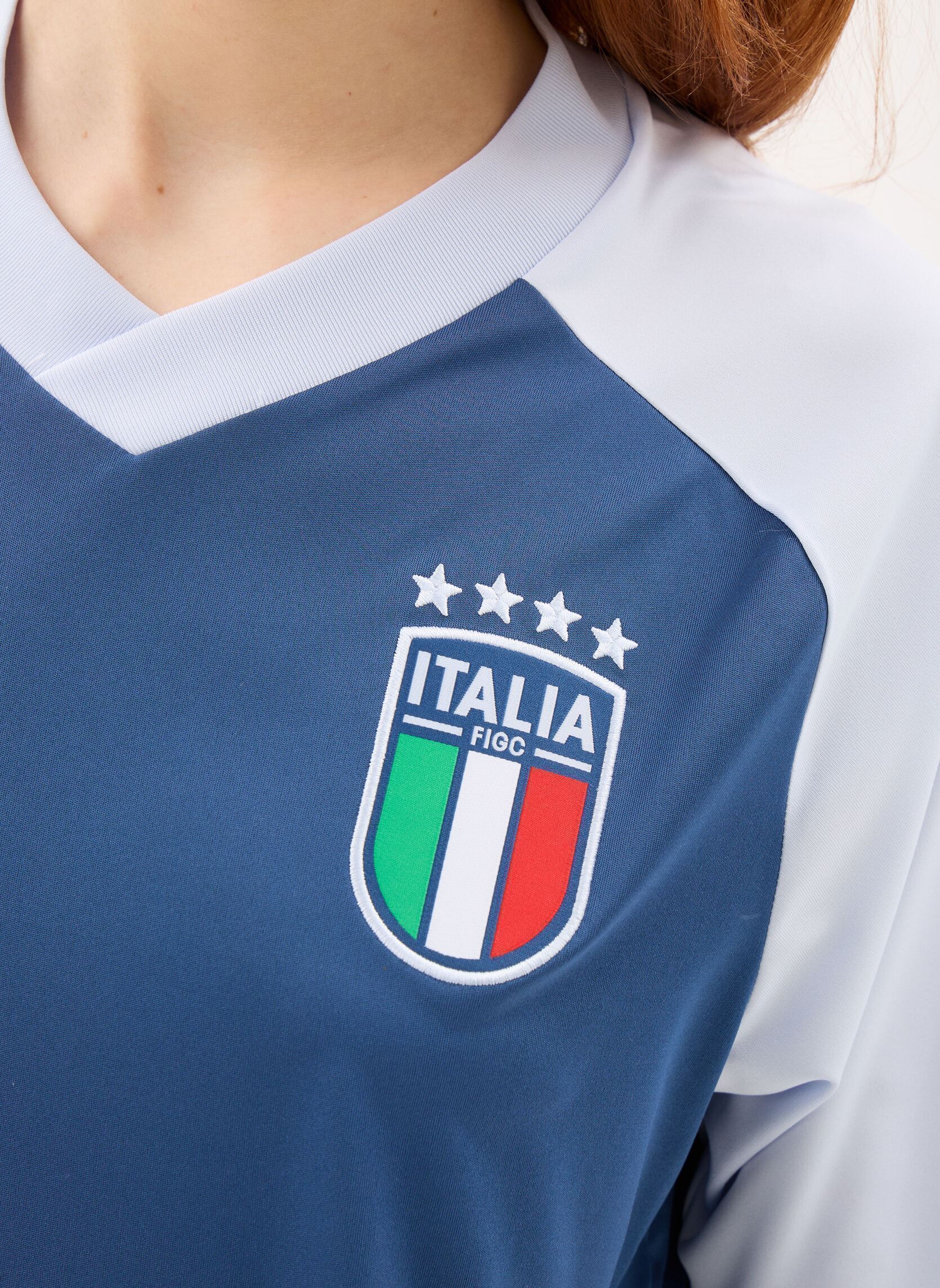 T-Shirts FIGC PRESHI A damen blau adidas performance T-Shirts FIGC PRESHI A damen blau NMARIN