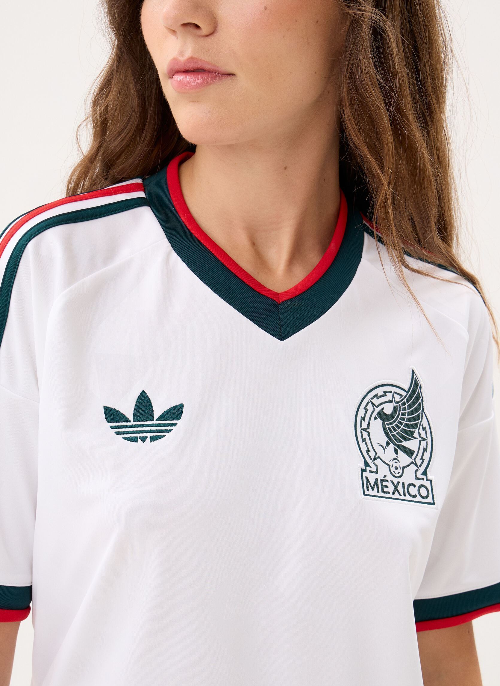 T-shirts FMF A JSY D dames wit adidas performance T-shirts FMF A JSY D dames wit White