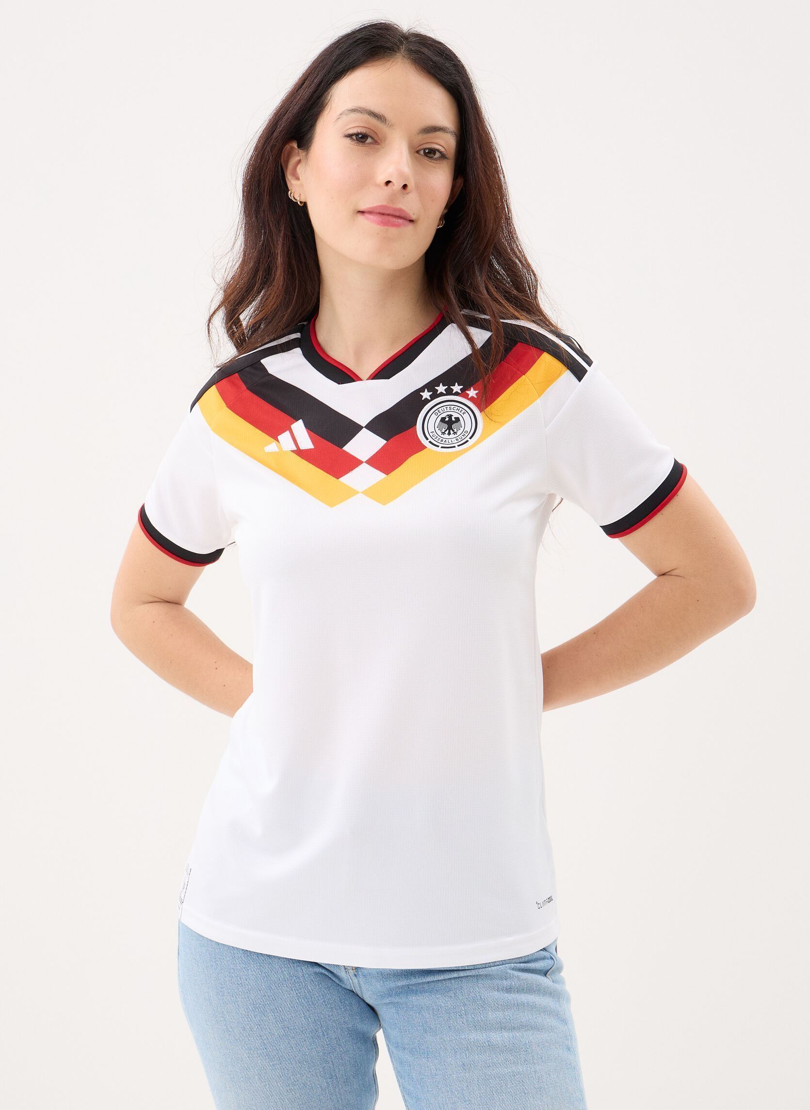 Vêtements adidas performance DFB H JSY W pour Femme