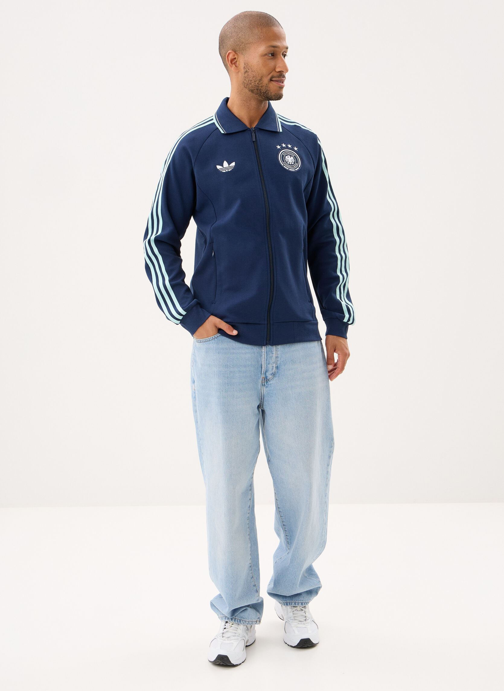 Gilets DFB A OG JK homme bleu adidas performance Gilets DFB A OG JK homme bleu Conavy