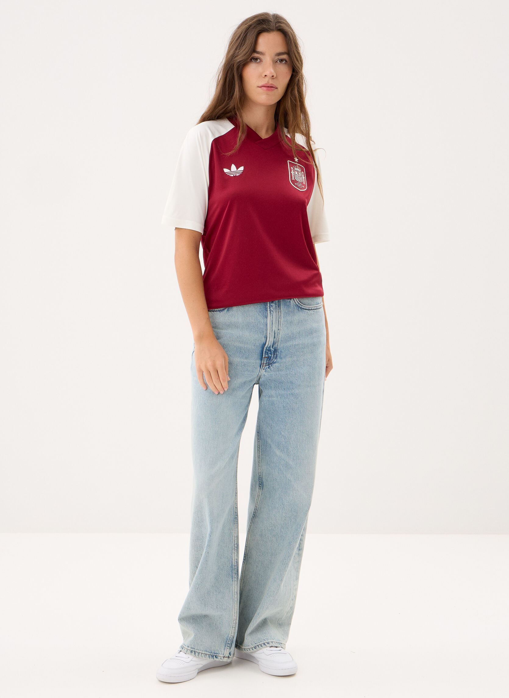 T-shirts RFEF A PRESHI dames wit adidas performance T-shirts RFEF A PRESHI dames wit TECOBU