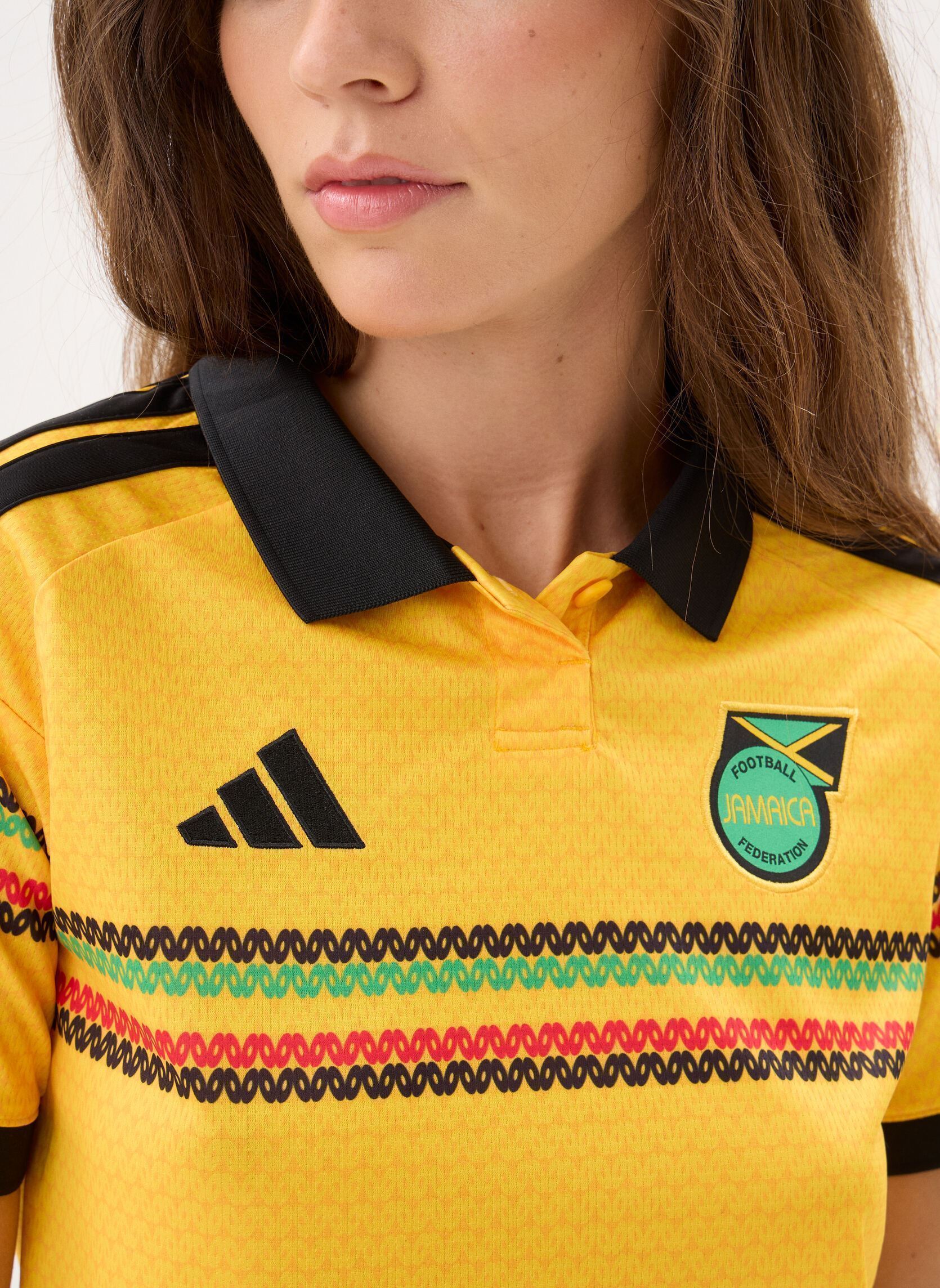 Tee-shirts JFF H JSY CRO W femme jaune adidas performance Tee-shirts JFF H JSY CRO W femme jaune Bogold