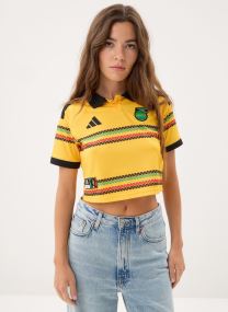 Tee-shirts JFF H JSY CRO W femme jaune