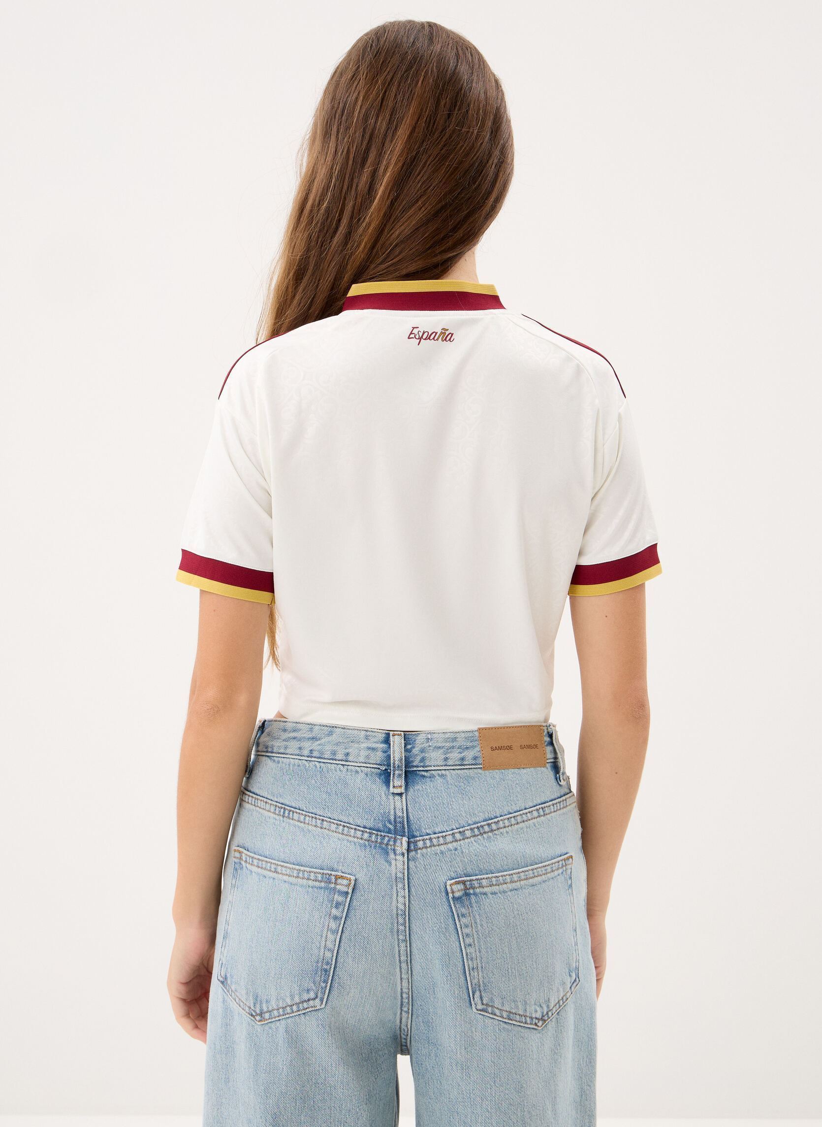 Tee-shirts RFEF A JSY CR W femme blanc adidas performance Tee-shirts RFEF A JSY CR W femme blanc OWHITE