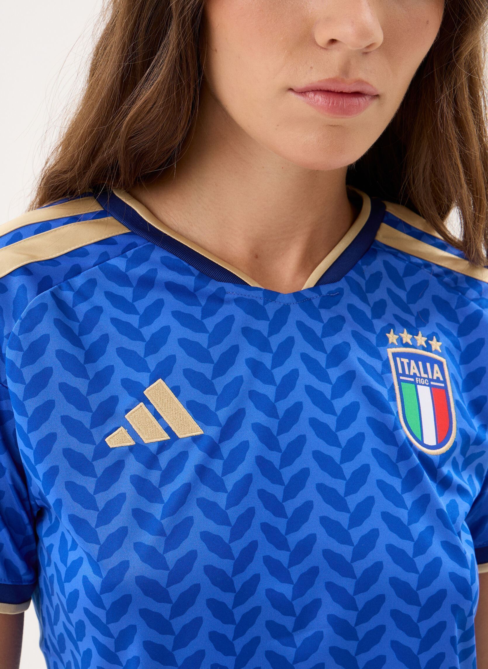 T-Shirts FIGC H JSY CROW damen blau adidas performance T-Shirts FIGC H JSY CROW damen blau Boblue